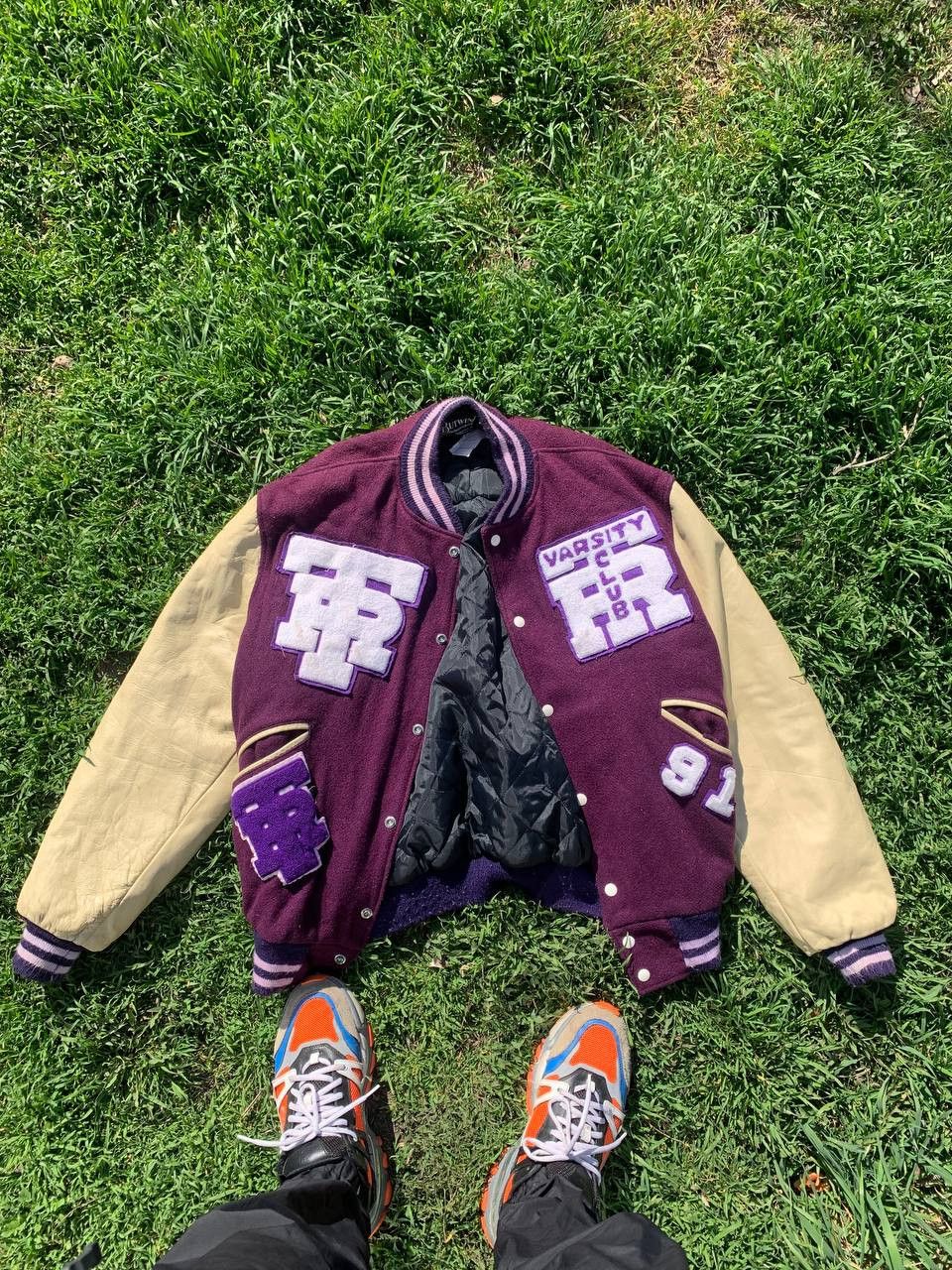 Vintage Very Rare BUTWIN Varsity Club American Bomber Leather 90s Size US M / EU 48-50 / 2 - 3 Thumbnail
