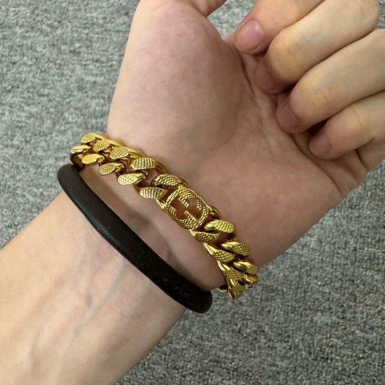 Gucci Gucci Interlocking double G gold bracelet 2504-Nextarrow Size ONE SIZE - 3 Thumbnail