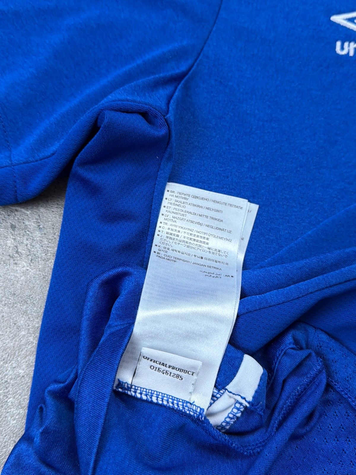Umbro Umbro Everton Home Shirt Blue FC Chang Size US S / EU 44-46 / 1 - 9 Thumbnail