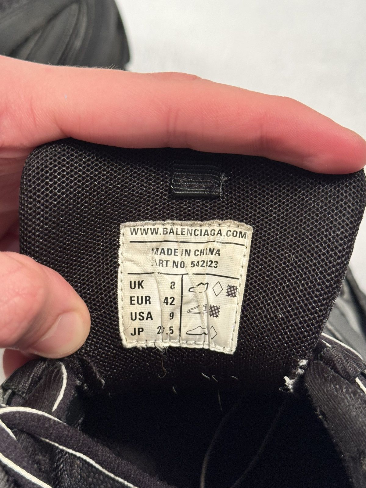 Balenciaga BALENCIAGA TRACK FULL BLACK Size US 9 / EU 42 - 10 Thumbnail
