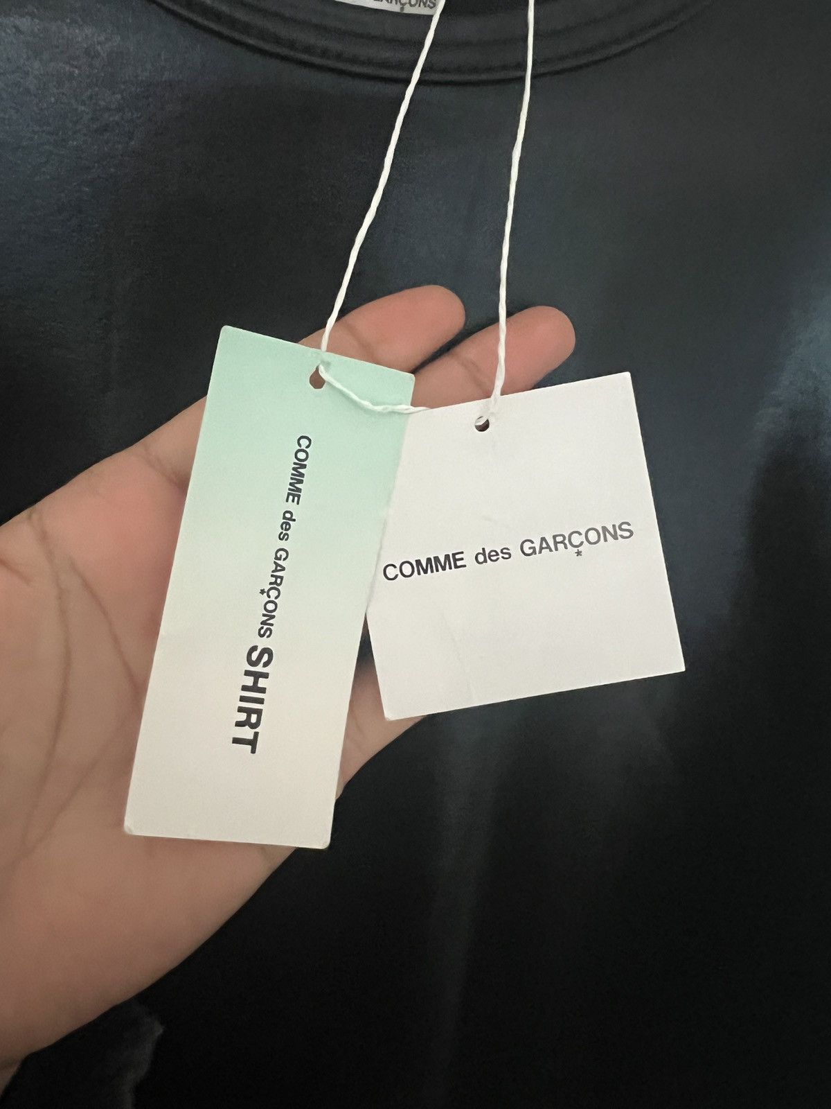 Comme des Garcons Junya Watanabe x Comme des GARÇONS Wool/Poly Tee Size US M / EU 48-50 / 2 - 2 Thumbnail
