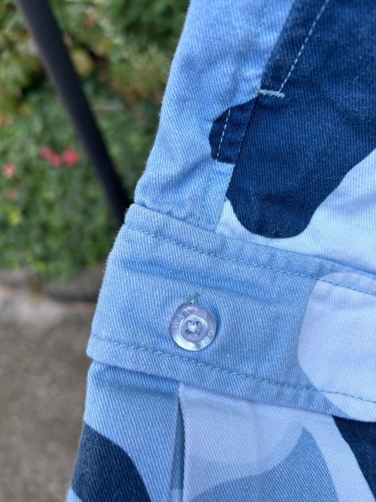 Golf Wang Golf Wang Blue Camo Cargo Shorts Size US 32 / EU 48 - 3 Thumbnail