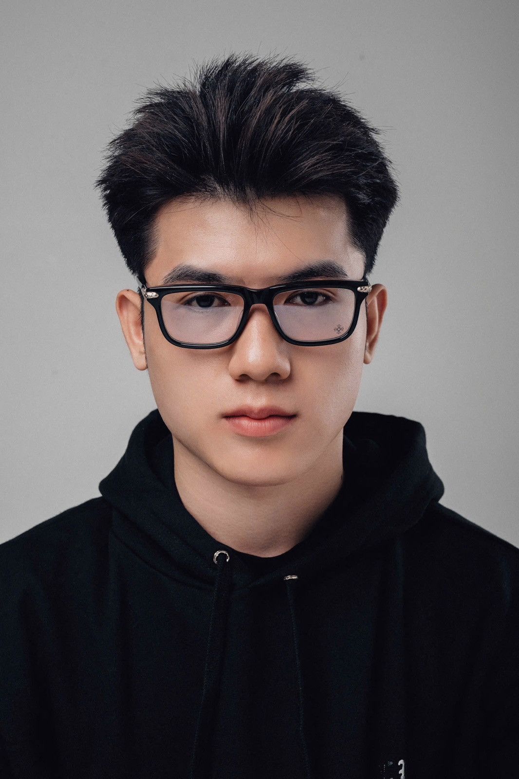 Chrome Hearts CHROME HEARTS LITTLE DINGER BLACK/18KGP GLASSES Size ONE SIZE - 9 Thumbnail