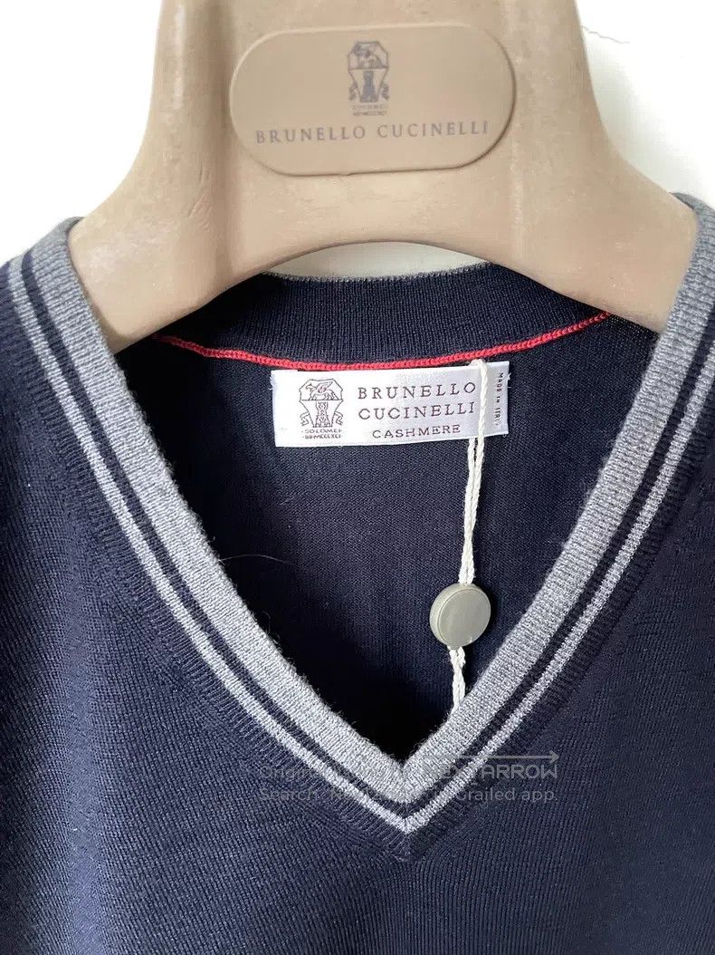 Brunello Cucinelli Brunello Cucinelli Knit Sweater, Wool Sweater, Sweater Size US L / EU 52-54 / 3 - 2 Thumbnail
