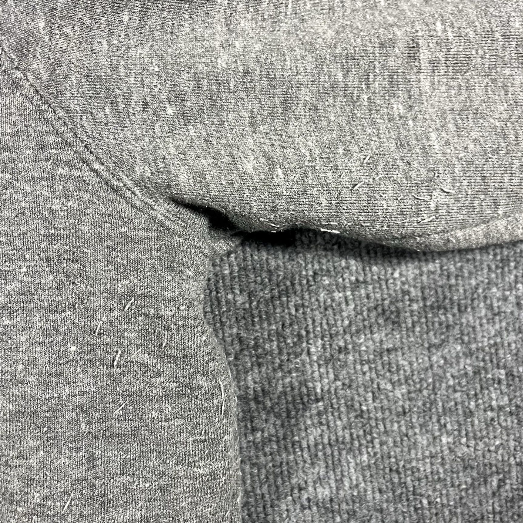 Flint And Tinder Flint and Tinder Sweatshirt Mens 3XL Raglan Crewneck Fleece Heather Gray Pullover Lined Size US XXL / EU 58 / 5 - 4 Thumbnail