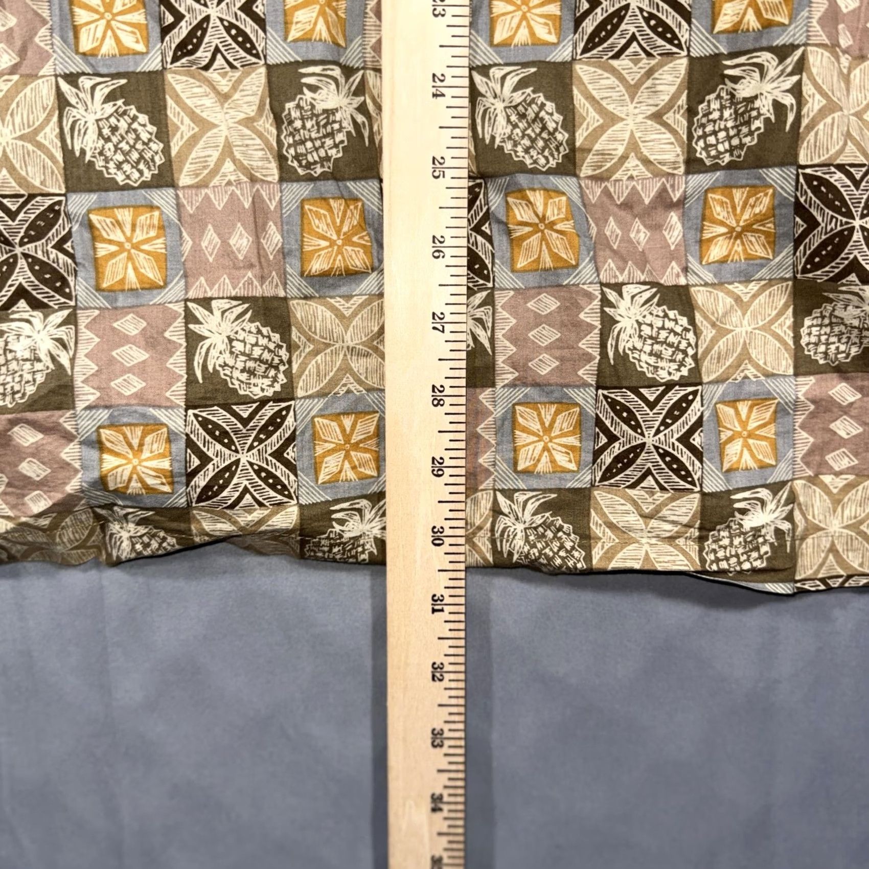 Tori Richard Tori Richard Shirt Mens XL Brown Pineapple Aloha Hawaiian Cotton Button Front Size US XL / EU 56 / 4 - 7 Thumbnail