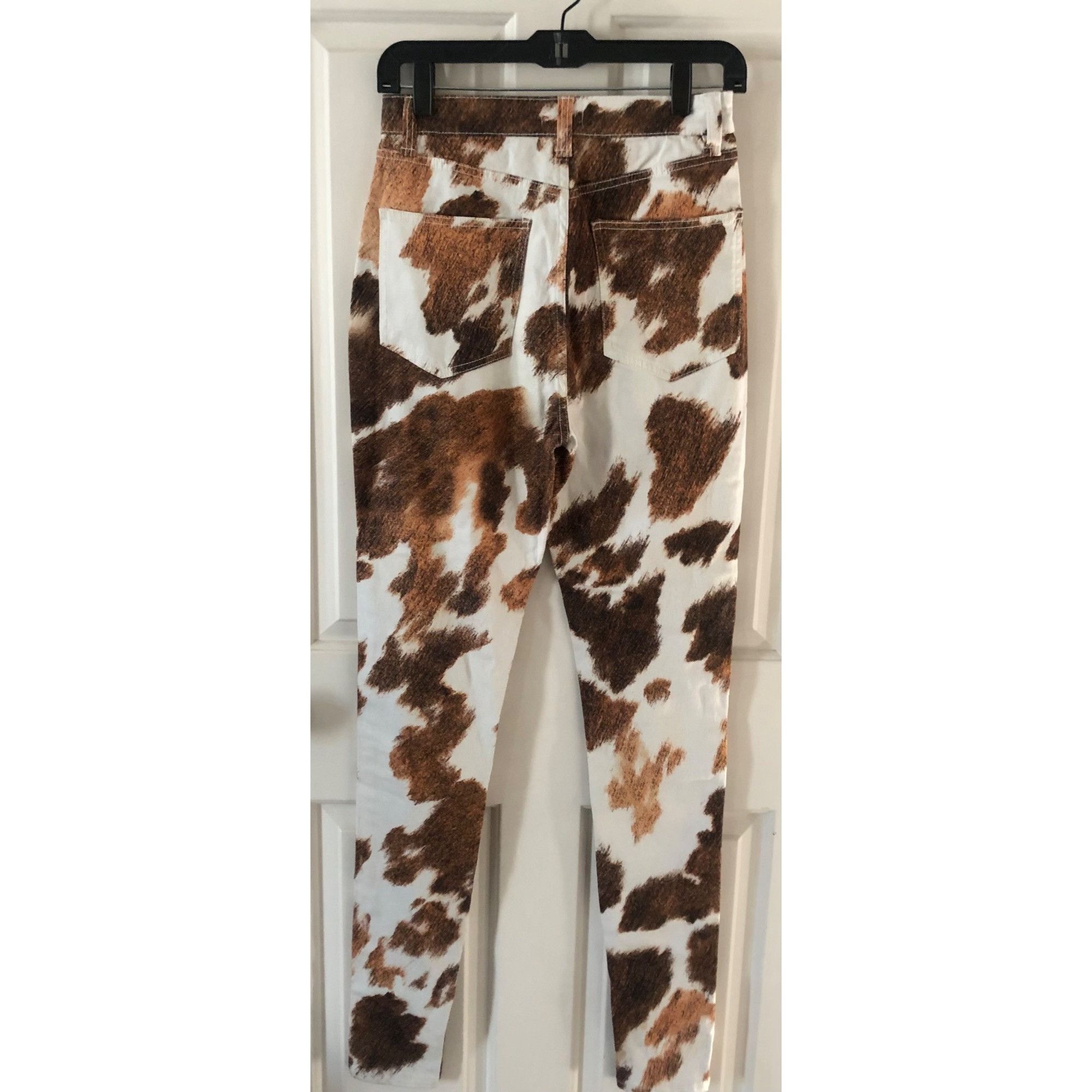 WeWoreWhat NWOT Women's WeWoreWhat / Revolve Stiletto Slit Skinny Jean Size 26" / US 2 / IT 38 - 7 Thumbnail
