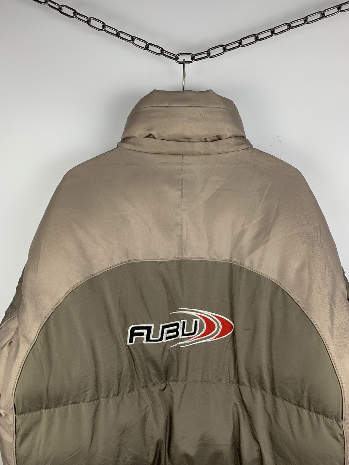 Fubu Vintage Fubu Full Zip Puffer Down Jacket Embroidered Logo Size US XXL / EU 58 / 5 - 8 Thumbnail