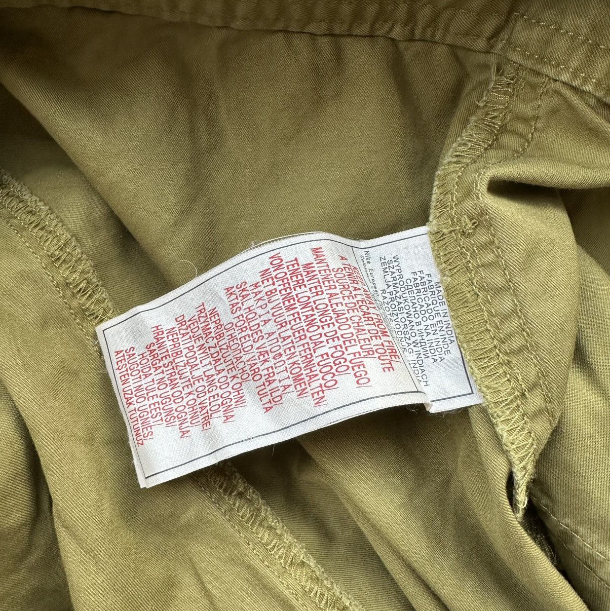 Nike × Vintage Nike Military Cargos Pants trousers women Size L Size 34" / US 12 / IT 48 - 13 Thumbnail