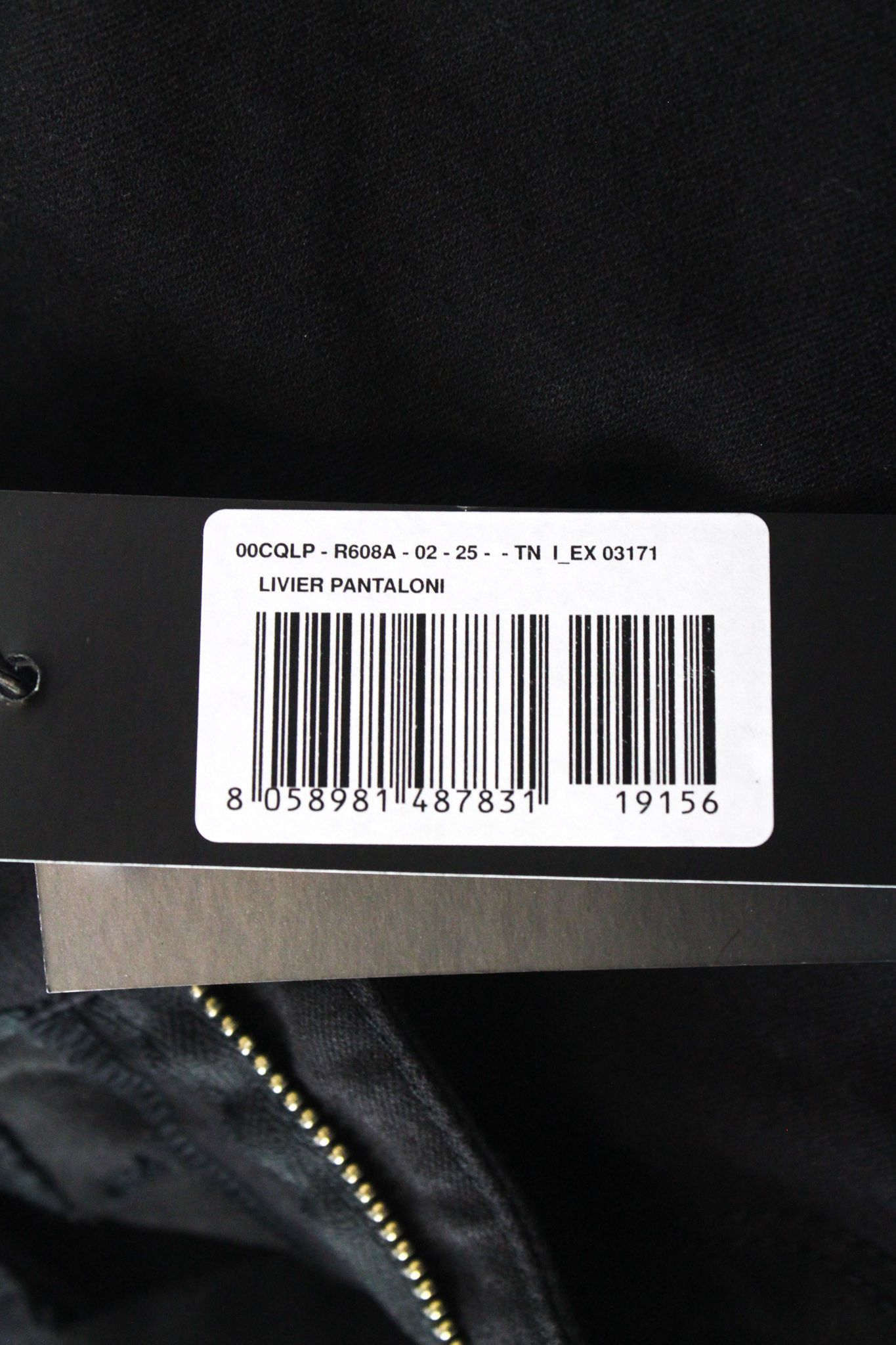 Diesel LIVIER R608A W25 Black Jegging Jeans 70392 Size 25" / US 0 / IT 36 - 6 Thumbnail