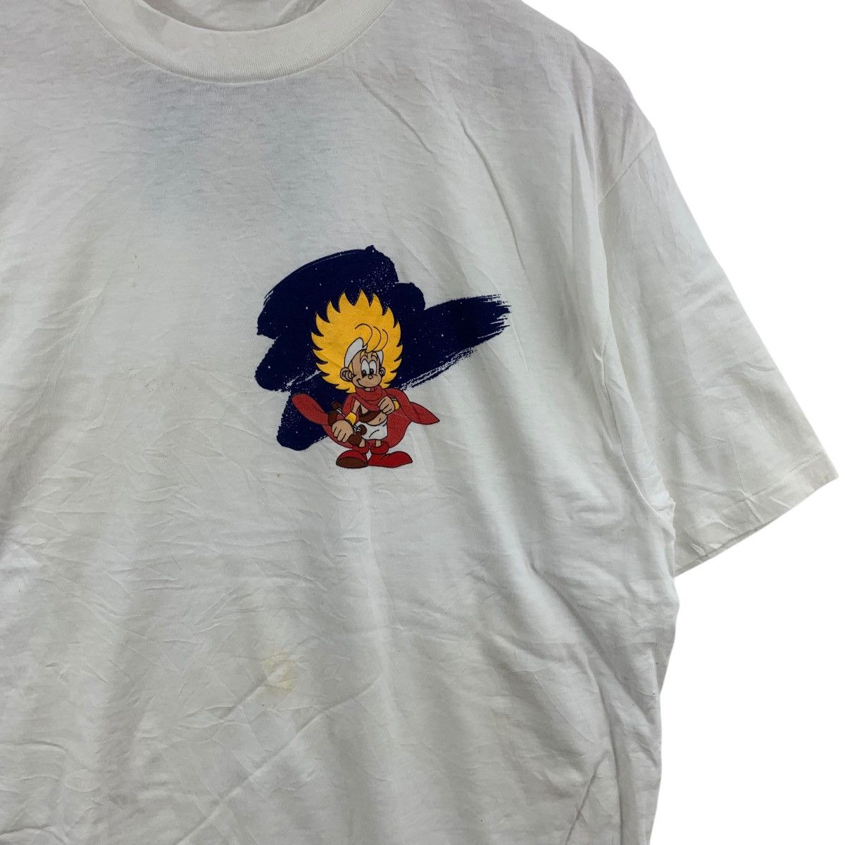 Vintage Vintage KID PADDLE MIDAM Comic Strip Cartoon Tee Shirt Top Size US L / EU 52-54 / 3 - 4 Thumbnail