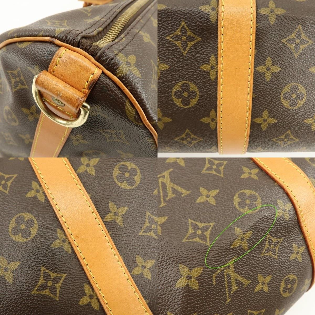 Louis Vuitton Louis Vuitton Monogram Keepall Bandouliere 60 Duffle Bag Size ONE SIZE - 6 Thumbnail
