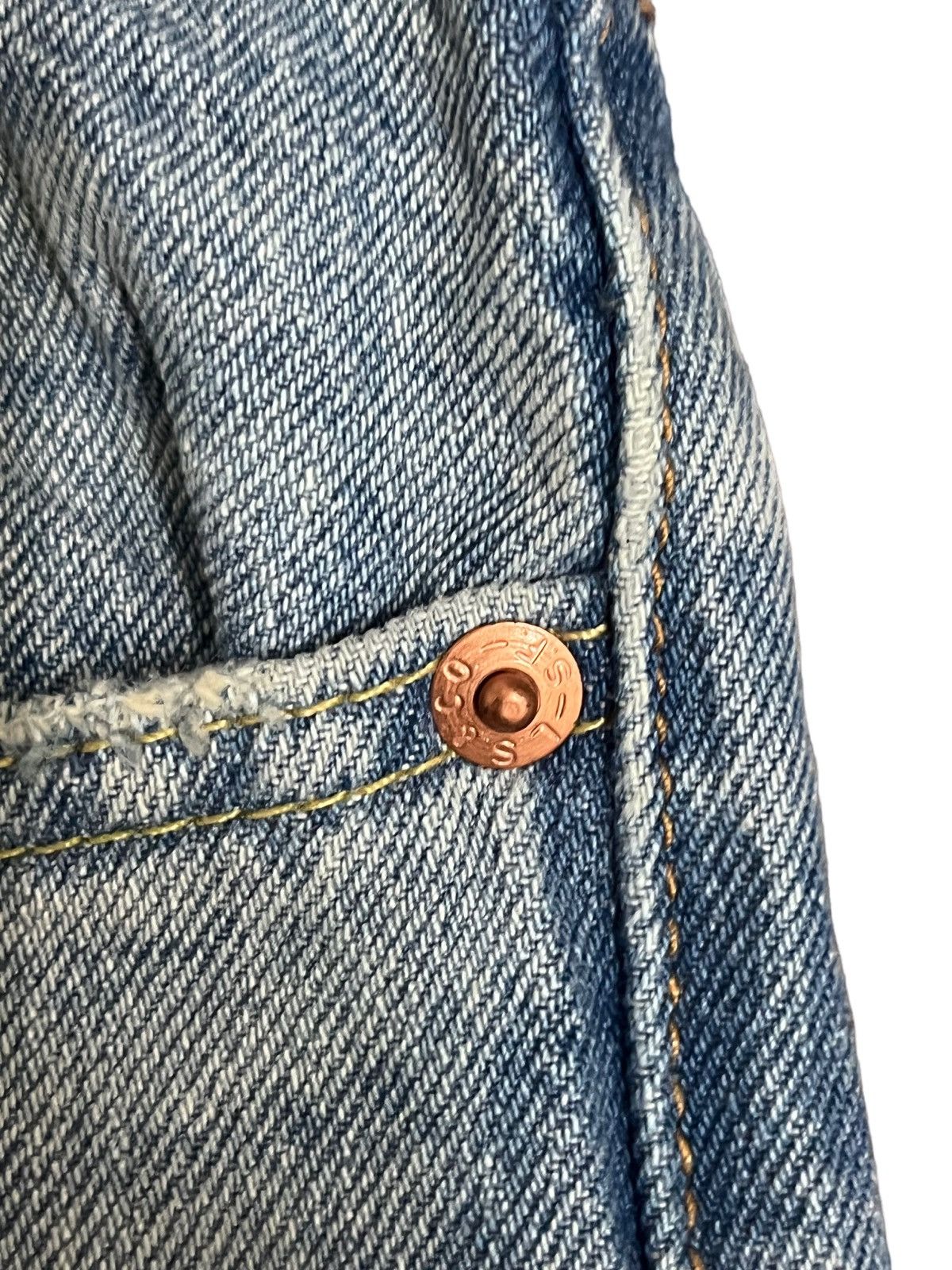 Levi's × Levi's Vintage Clothing Vintage Levis 512 Distressed Style Denim Size US 34 / EU 50 - 6 Thumbnail