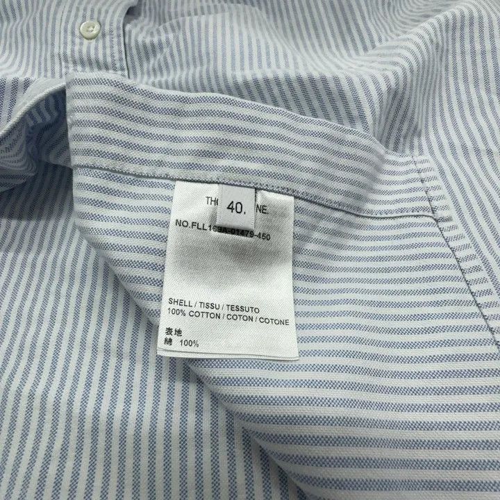 Thom Browne Thom Browne Classic Striped Long Sleeve Shirt -2507 Size M / US 6-8 / IT 42-44 - 3 Thumbnail