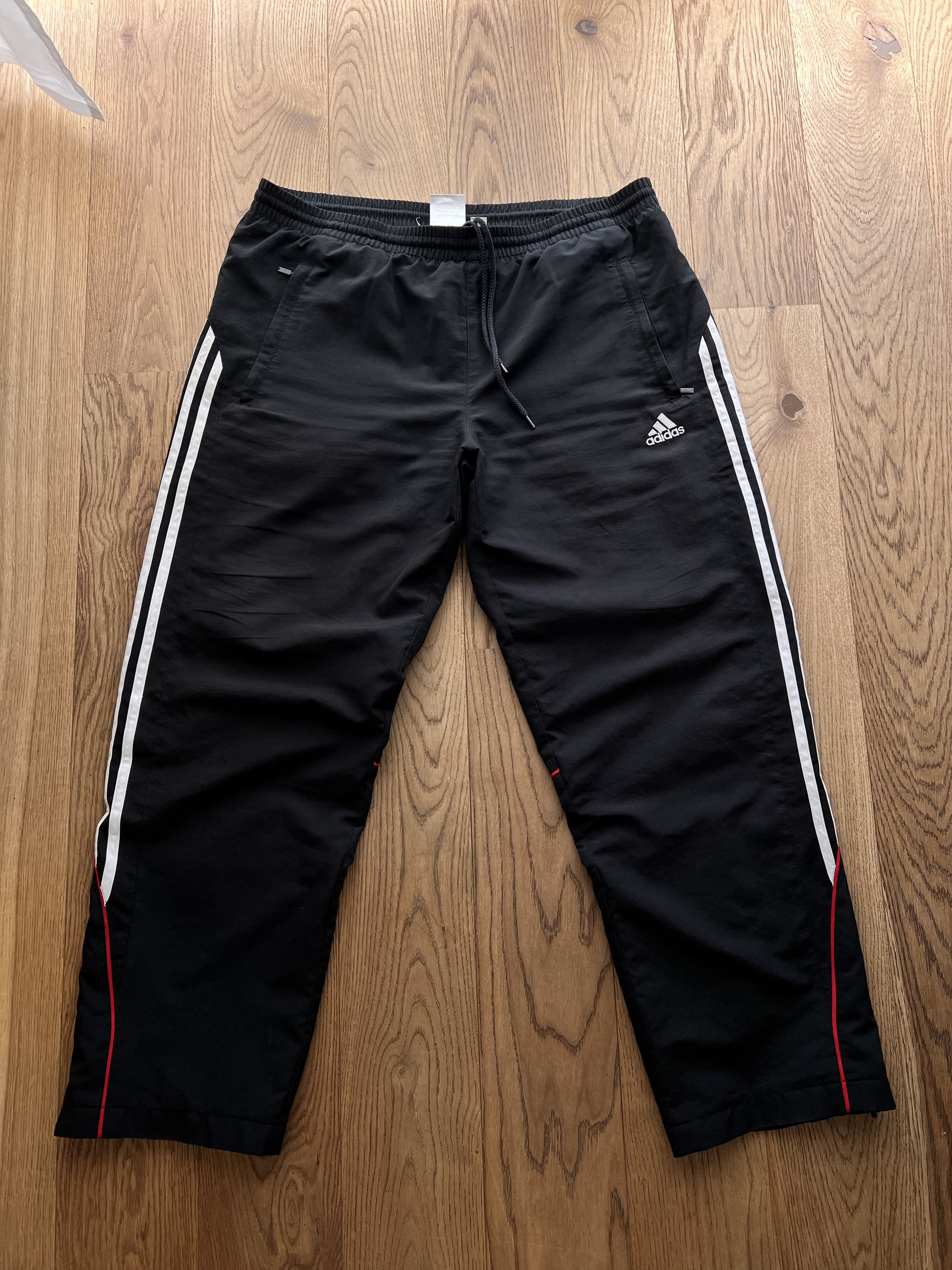 Adidas Crazy! Adidas vintage 2000s baggy track pants sweatpants y2k Size US 36 / EU 52 - 8 Thumbnail