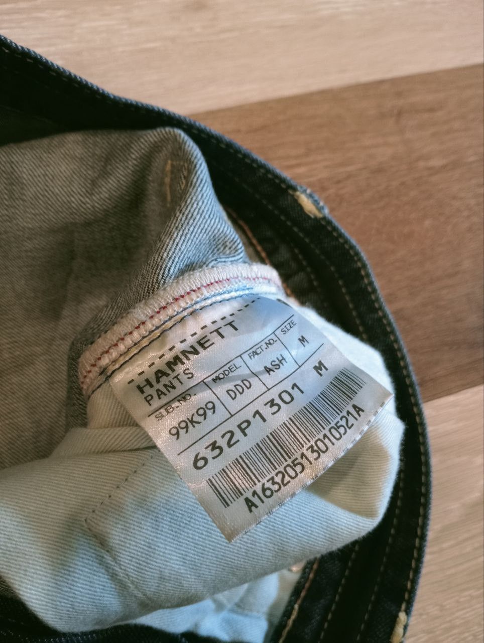 Katharine Hamnett London VINTAGE HAMNETT MODEL DDD INDIGO JEANS Size US 31 - 6 Thumbnail