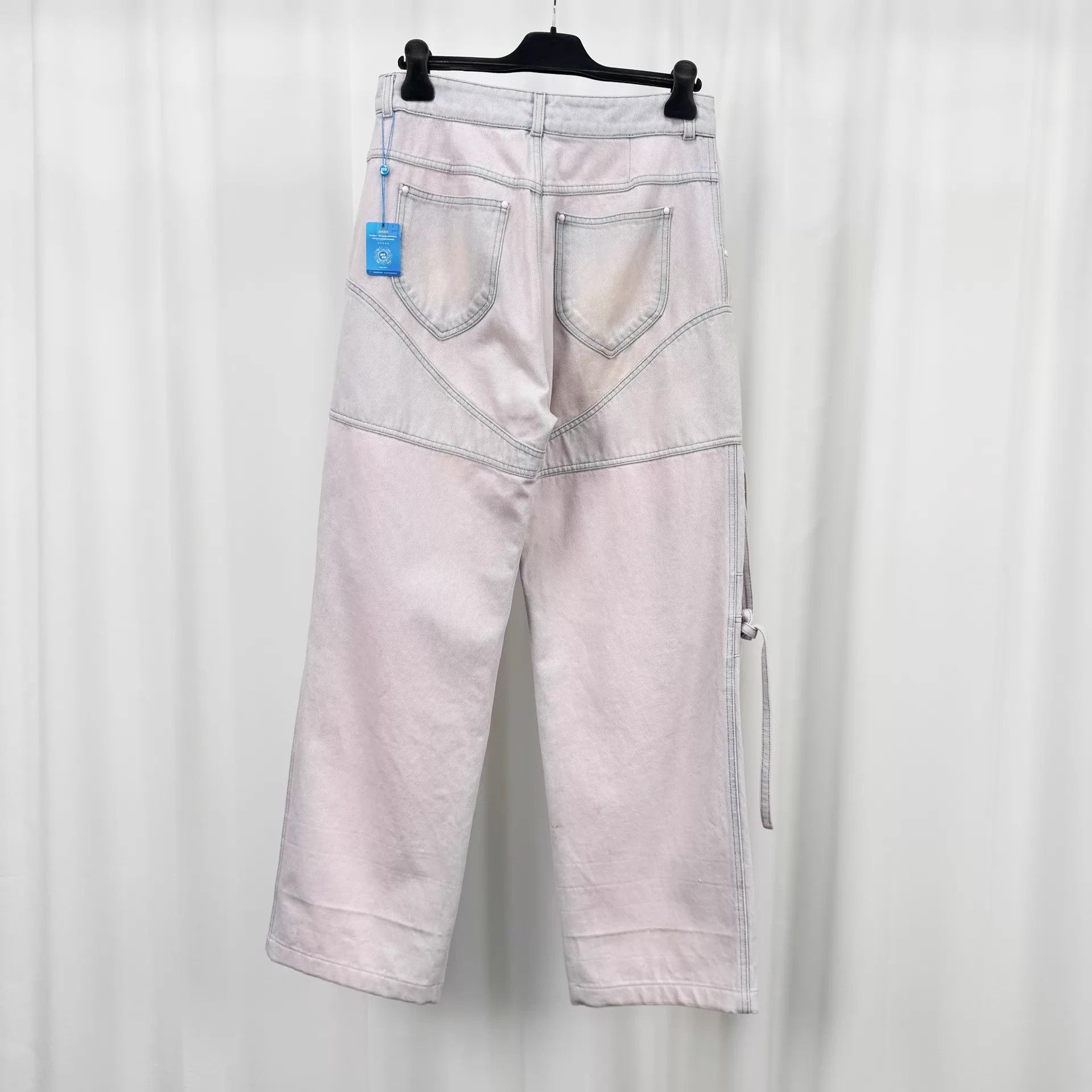 Louis Vuitton LV Ribbon Pocket Tie-Dye Work Jeans W30 95 new stained Size US 30 / EU 46 - 2 Thumbnail
