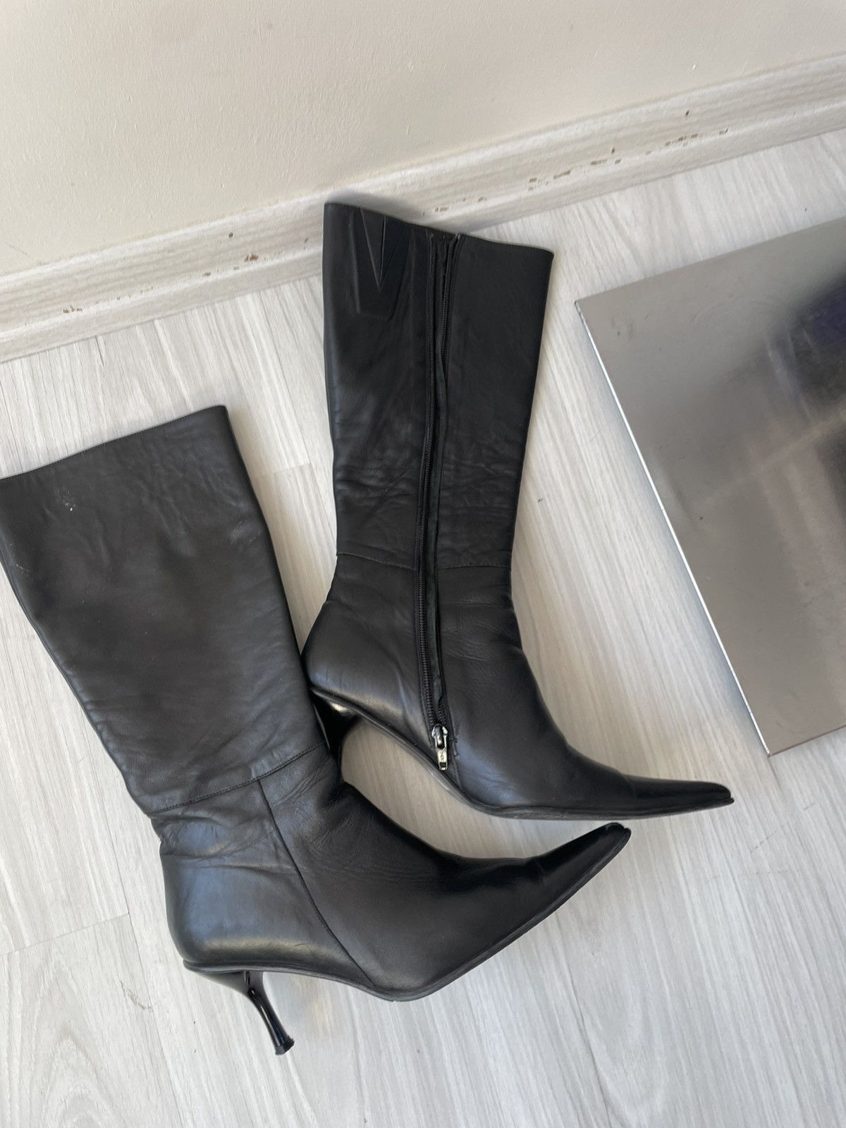 Vintage y2k leather boots Size US 6.5 / IT 36.5 - 14 Thumbnail