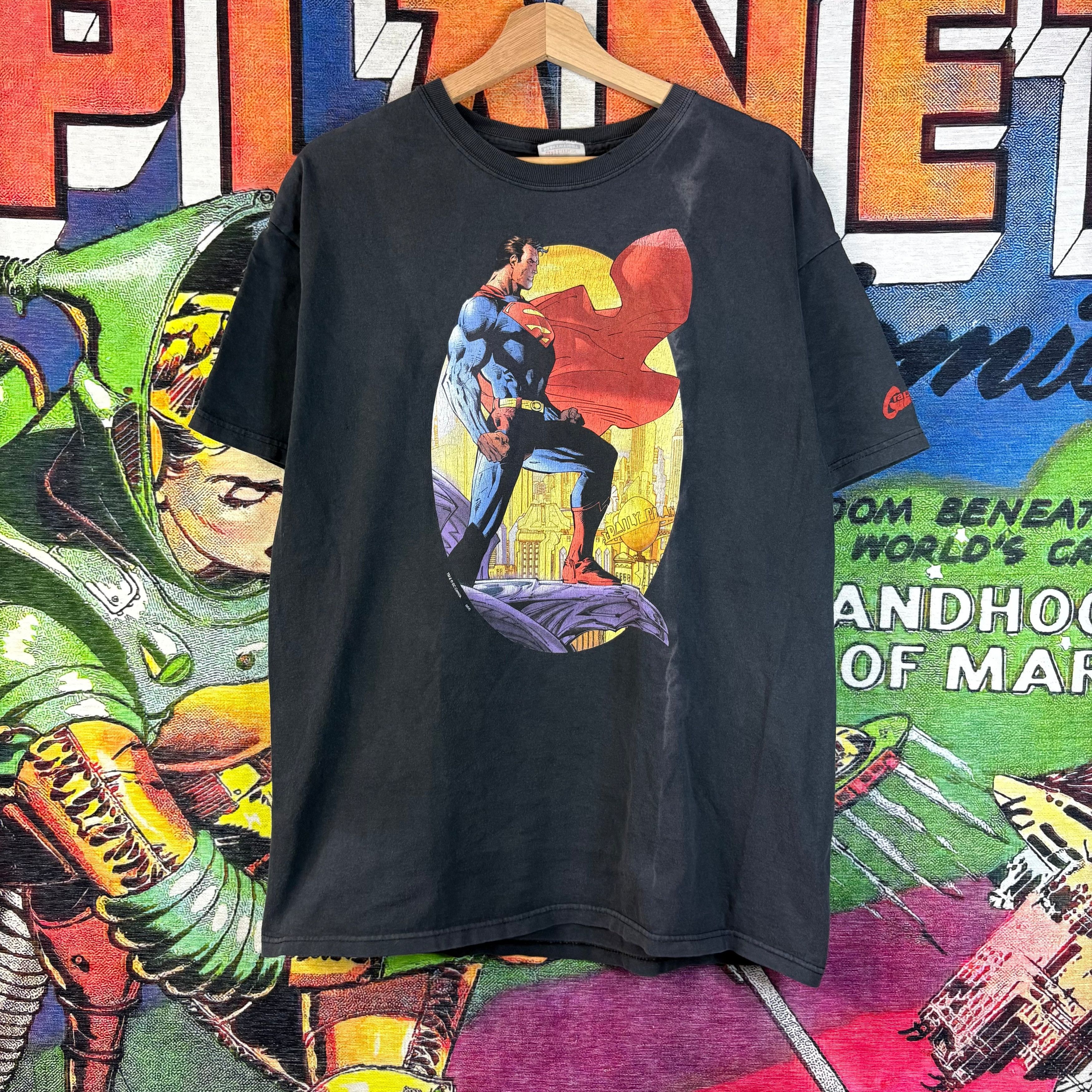 DC Y2K DC Comics Superman Graphitti Tee Size Large Size US L / EU 52-54 / 3 - 1 Thumbnail