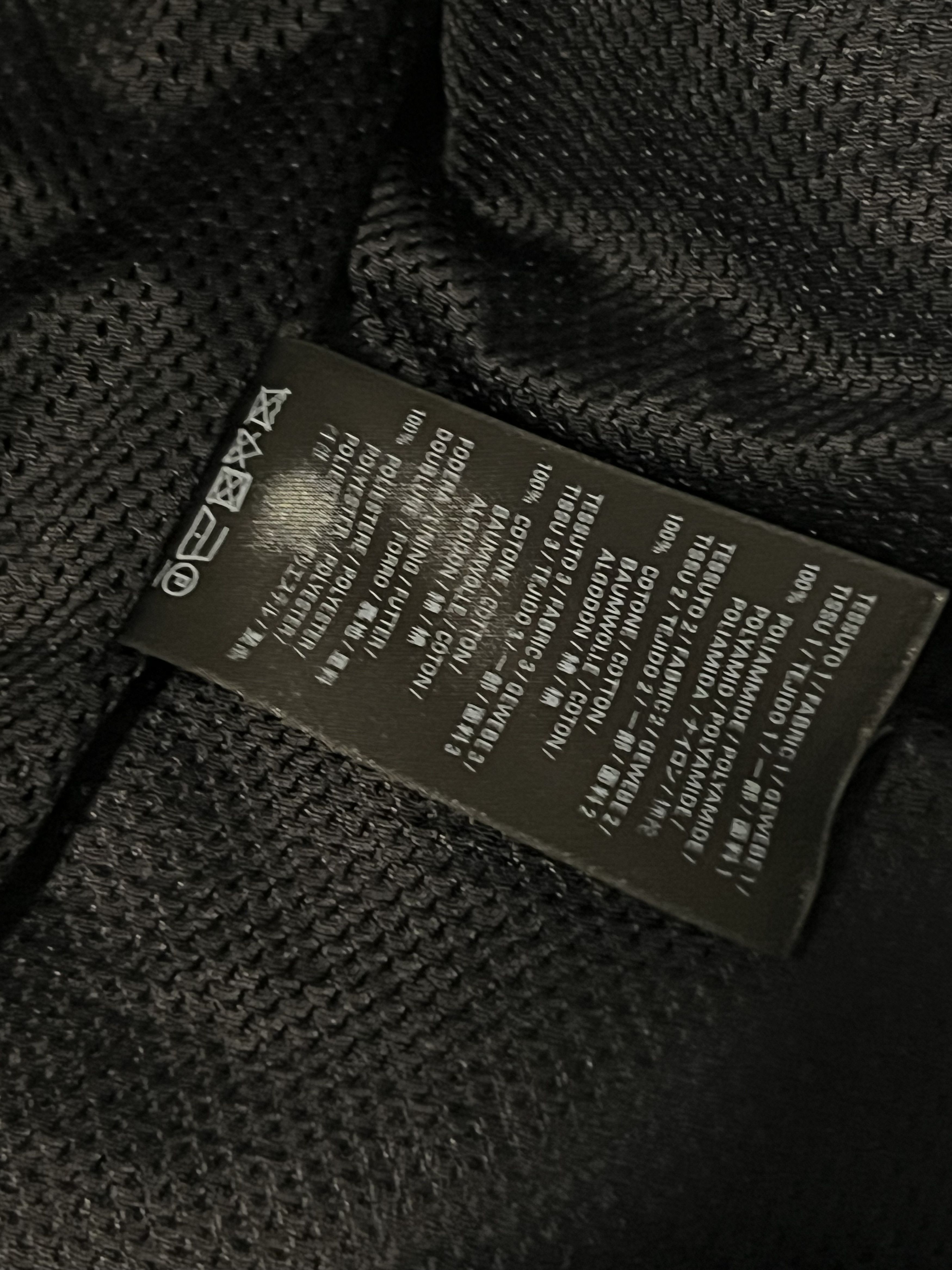 Balenciaga Balenciaga Zipped Denim Nylon Logo Track Jacket Size US S / EU 44-46 / 1 - 4 Thumbnail