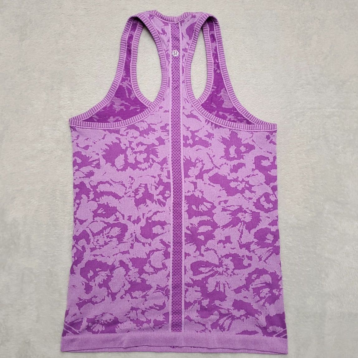 Lululemon Lululemon Athletica Tank Top Women 6 Purple Racerback T-Back Performance Stretch Shirt Sleeveless Athletic Knit Casual Gift Women Size M / US 6-8 / IT 42-44 - 4 Thumbnail