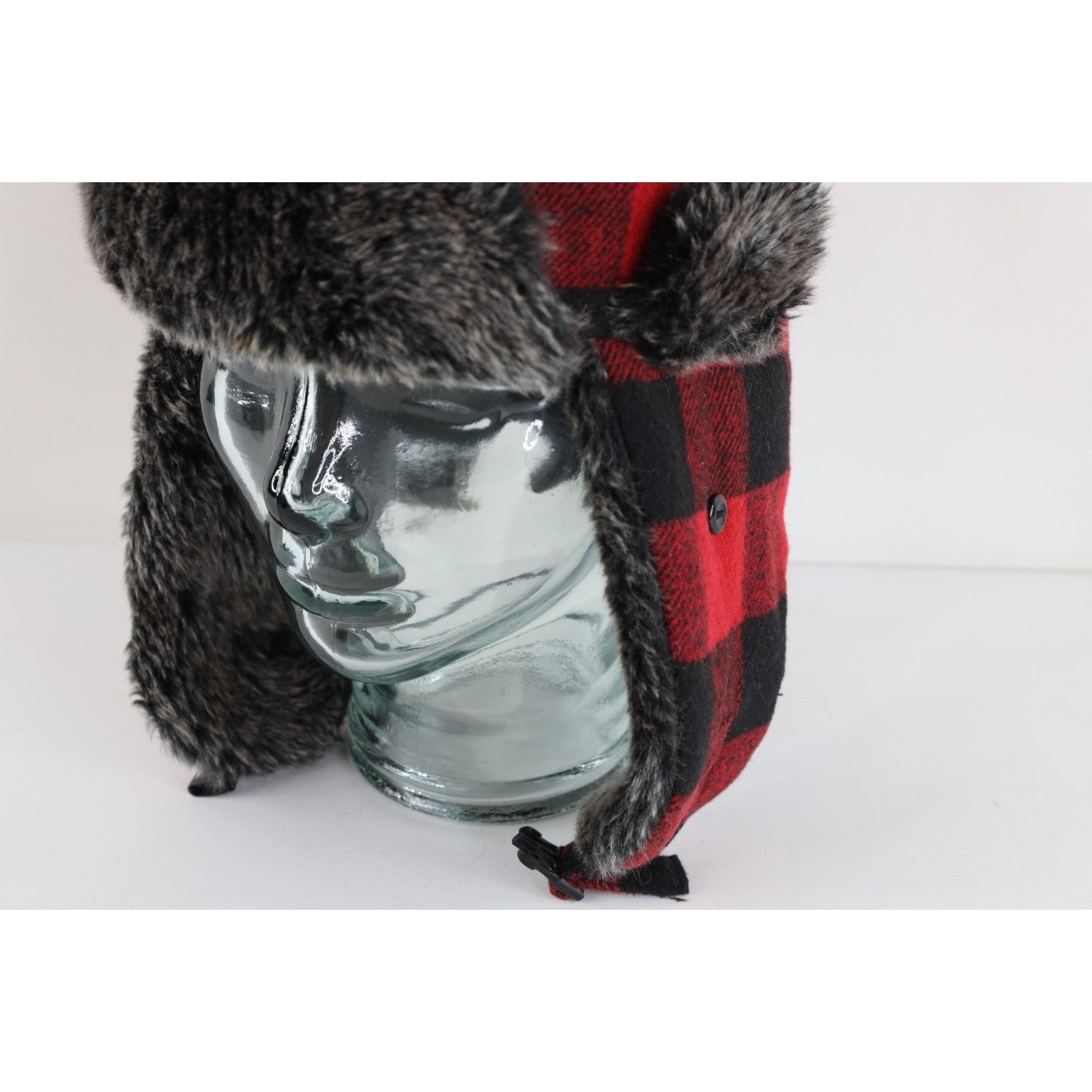 Vintage Deadstock Vintage Y2K Wool Blend Quilted Hunter Trapper Hat Size ONE SIZE - 3 Thumbnail