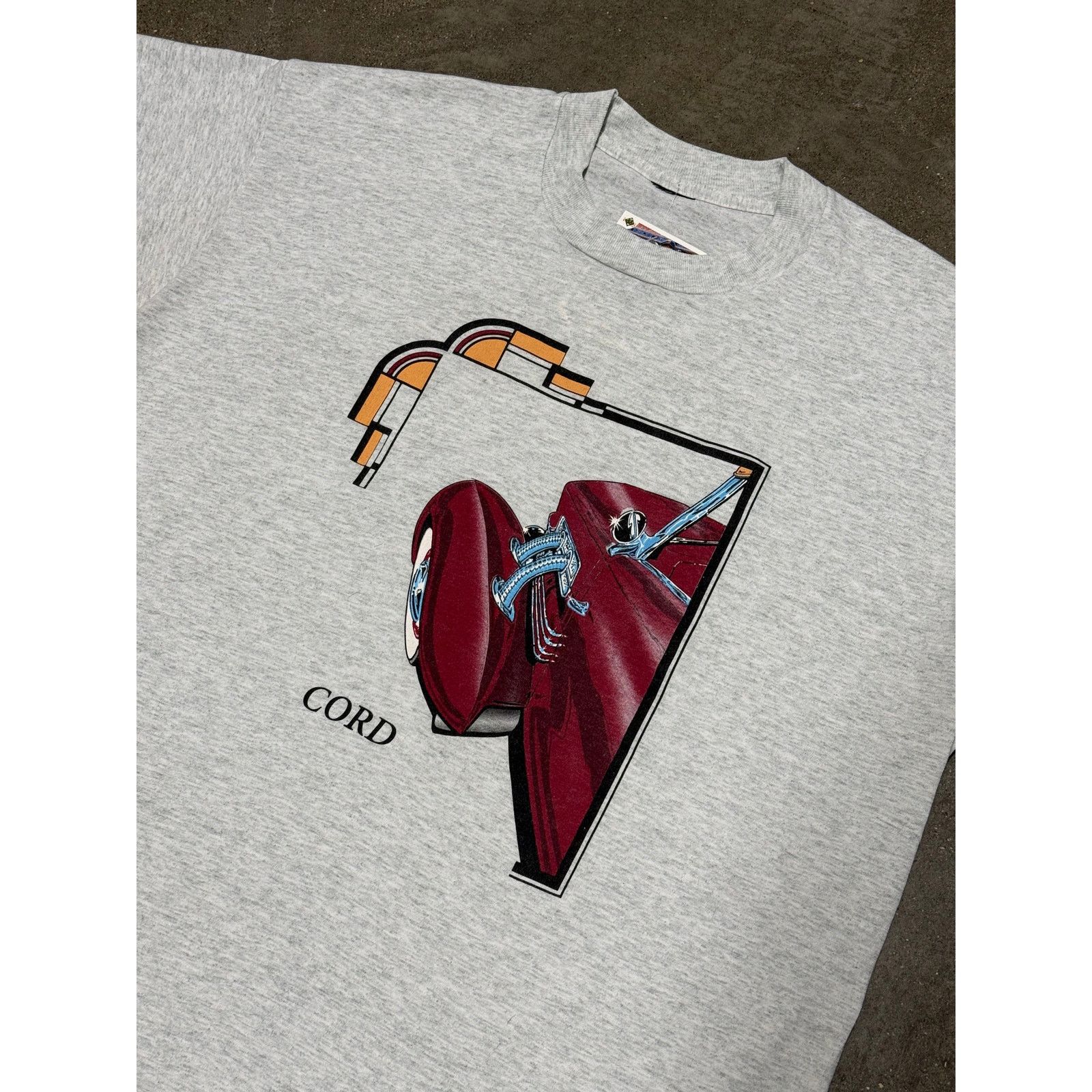 Vintage Vintage 1980s Auburn Cord Duesenberg Car Museum T-Shirt Size US XL / EU 56 / 4 - 3 Thumbnail