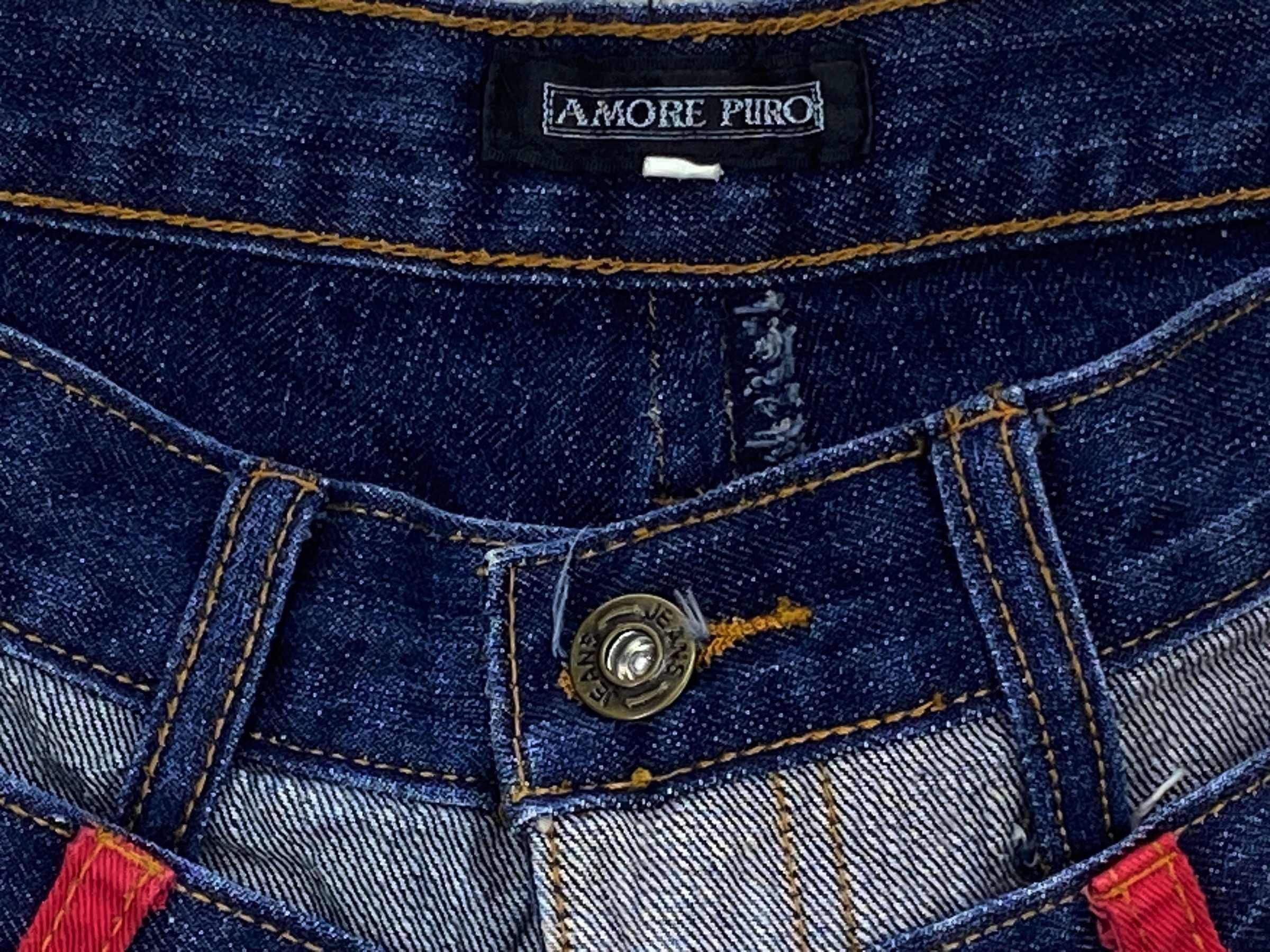 Japanese Brand Amore Puro Double Waist Short Jeans Japanese Brand jeans Size US 29 - 8 Thumbnail