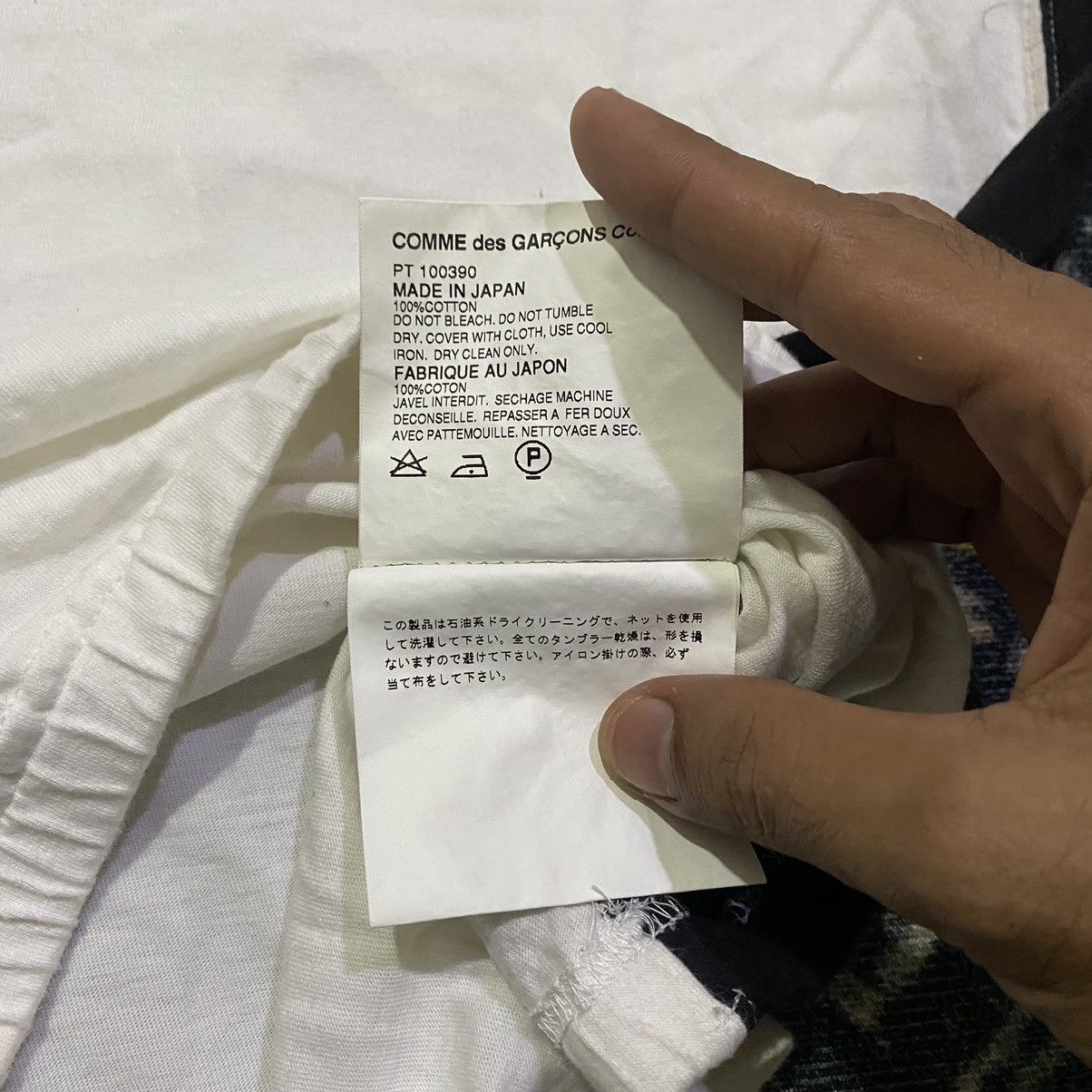 Comme des Garcons Homme Plus Comme des Garçons Homme Plus Polo Shirt - AD2000 Size US XS / EU 42 / 0 - 7 Thumbnail