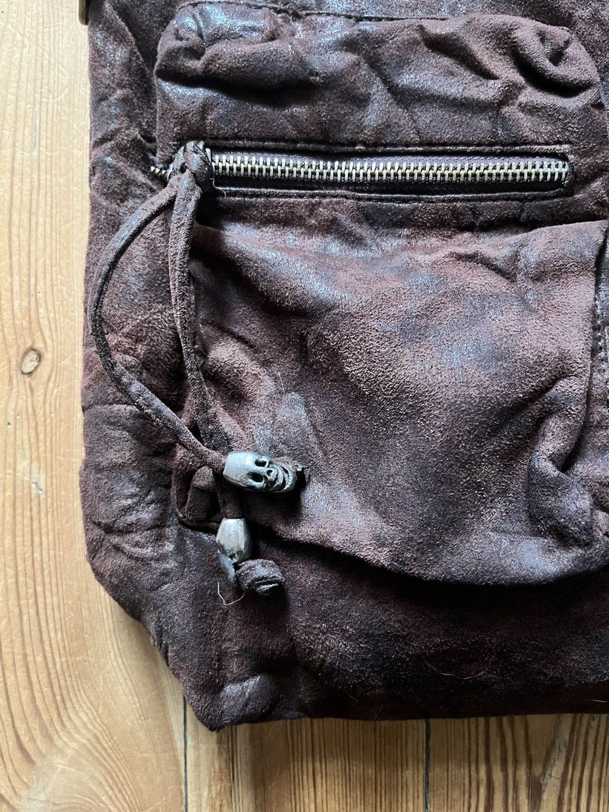 Thomas Wylde Y2K Thomas Wylde Skull Metal Hardware Hobo Bag Alt Grunge Size ONE SIZE - 8 Thumbnail