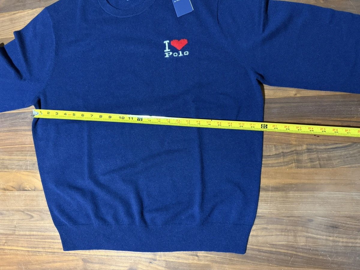 Polo Ralph Lauren Polo Ralph Lauren The I Heart Polo Cashmere Sweater Navy XL Size US XL / EU 56 / 4 - 11 Thumbnail