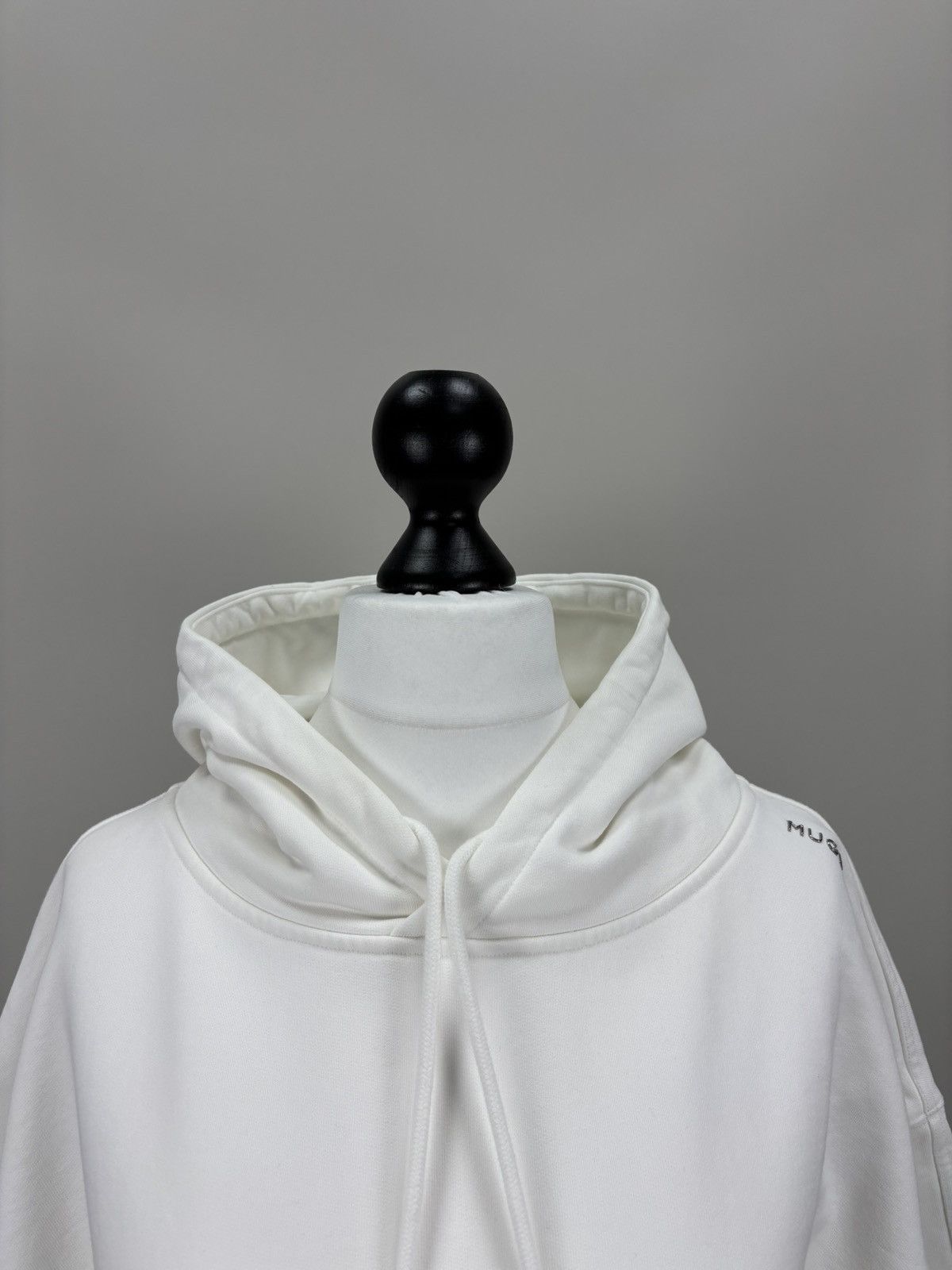 H&M × Mugler Womens hoodie Mugler H&M Size L Color White Size L / US 10 / IT 46 - 4 Thumbnail