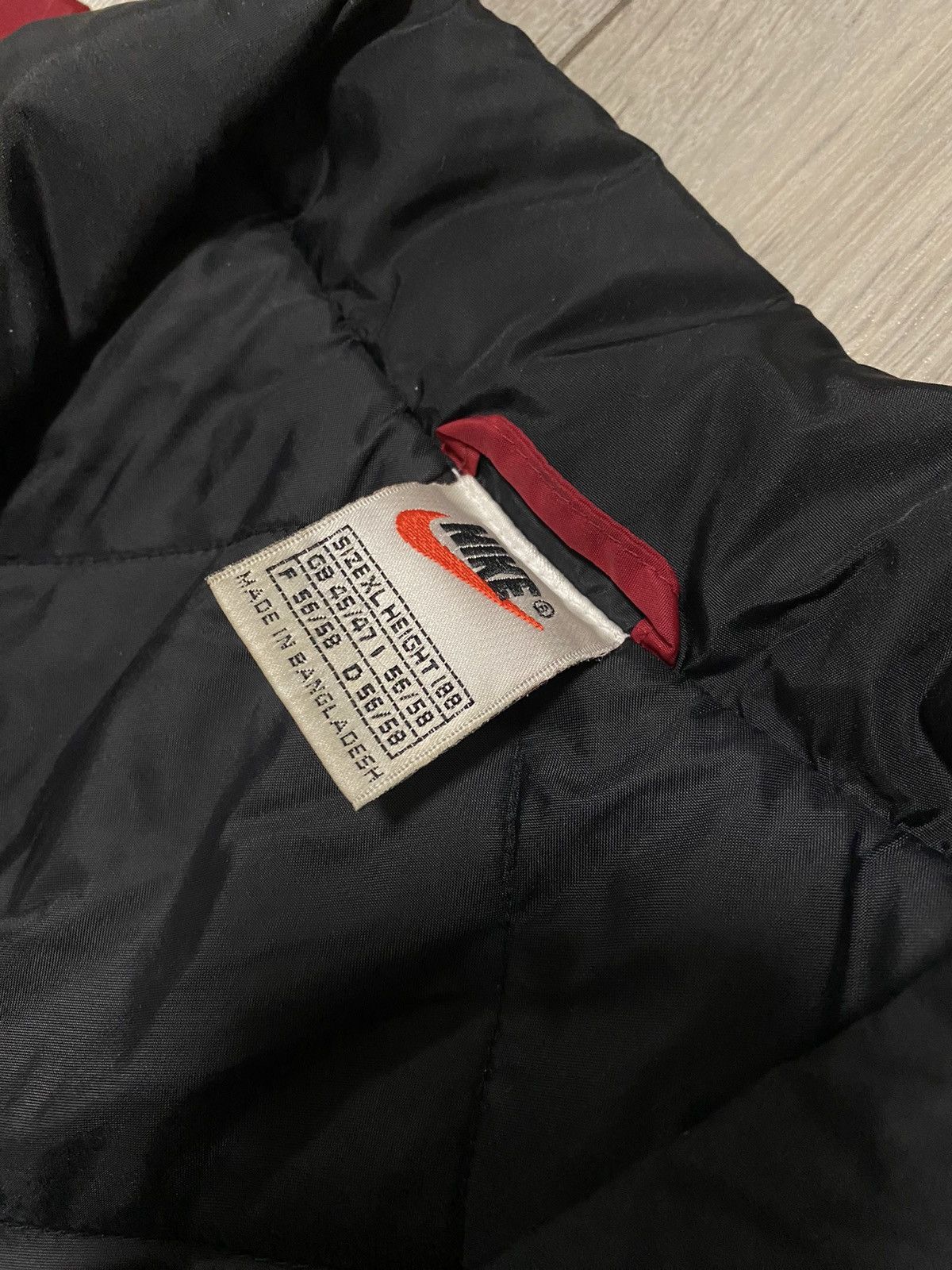 Nike Vintage Nike Jacket Sintepon Coat Big Swoosh Bangladesh Y2K Size US XL / EU 56 / 4 - 4 Thumbnail