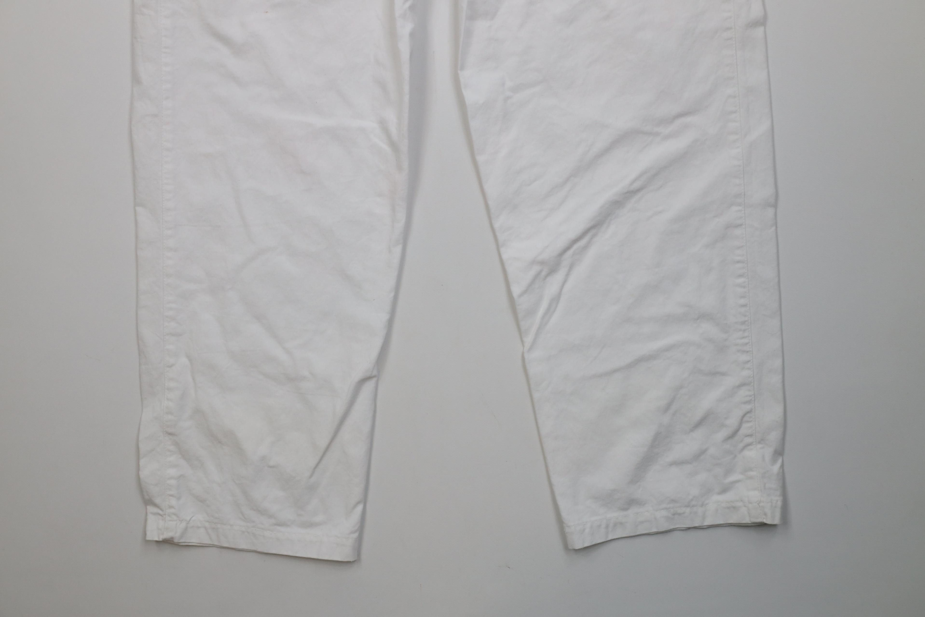 Lacoste Vtg 80s Izod Lacoste Straight Leg Chino Pants White Cotton Size US 30 / EU 46 - 14 Thumbnail