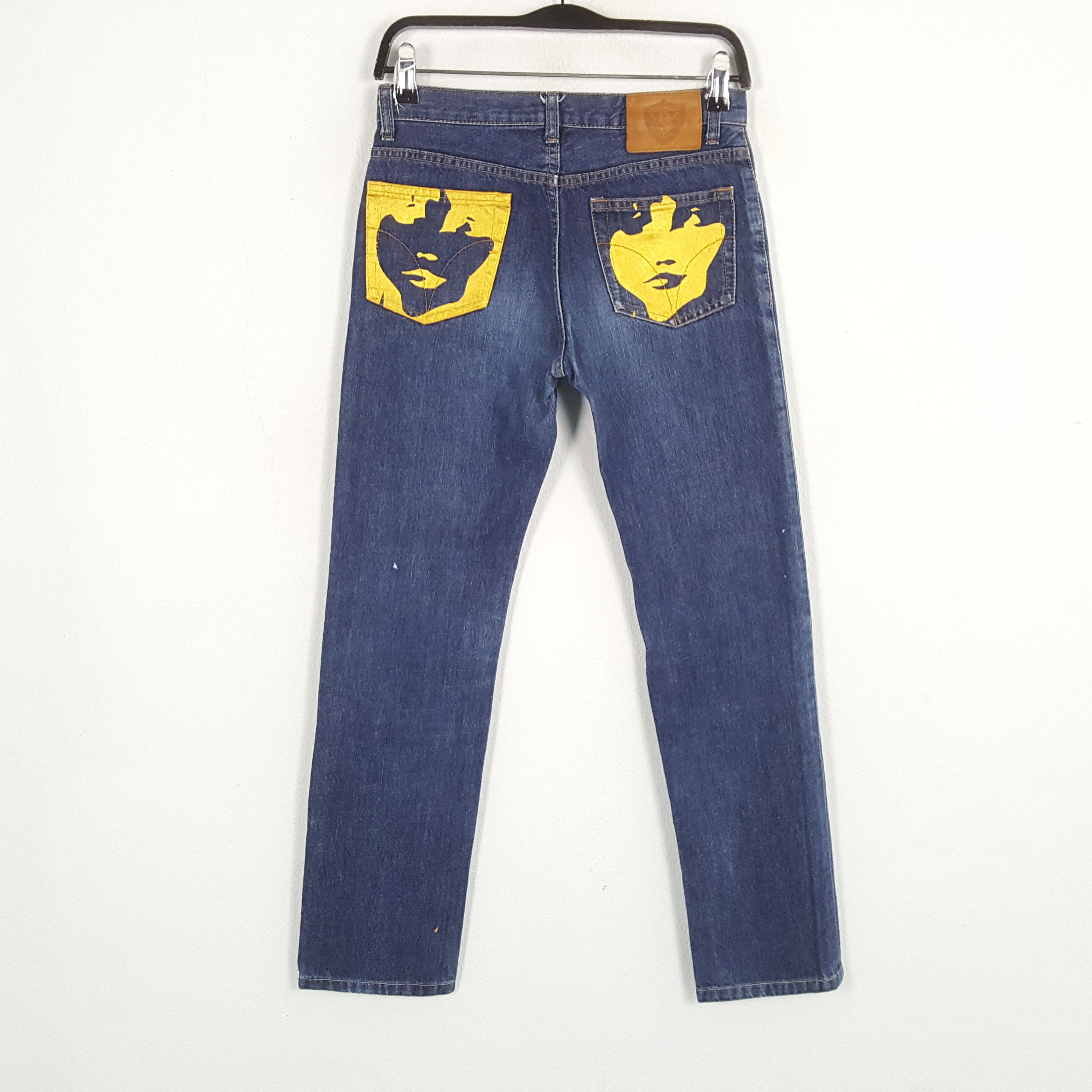 Hysteric Glamour × Japanese Brand × Vintage HYSTERIC GLAMOUR Japanese Brand Custom Art Jeans Size US 28 / EU 44 - 1 Thumbnail