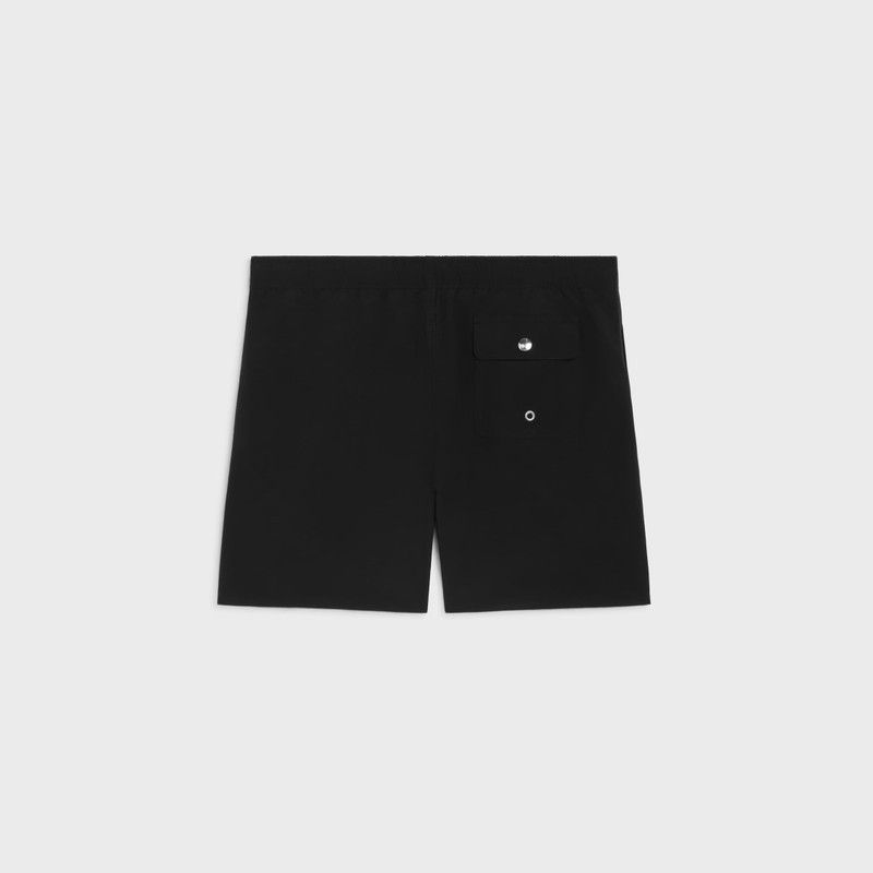 Celine o1mle0426 Triomphe Swim Shorts in Black Size US 38 / EU 54 - 2 Thumbnail