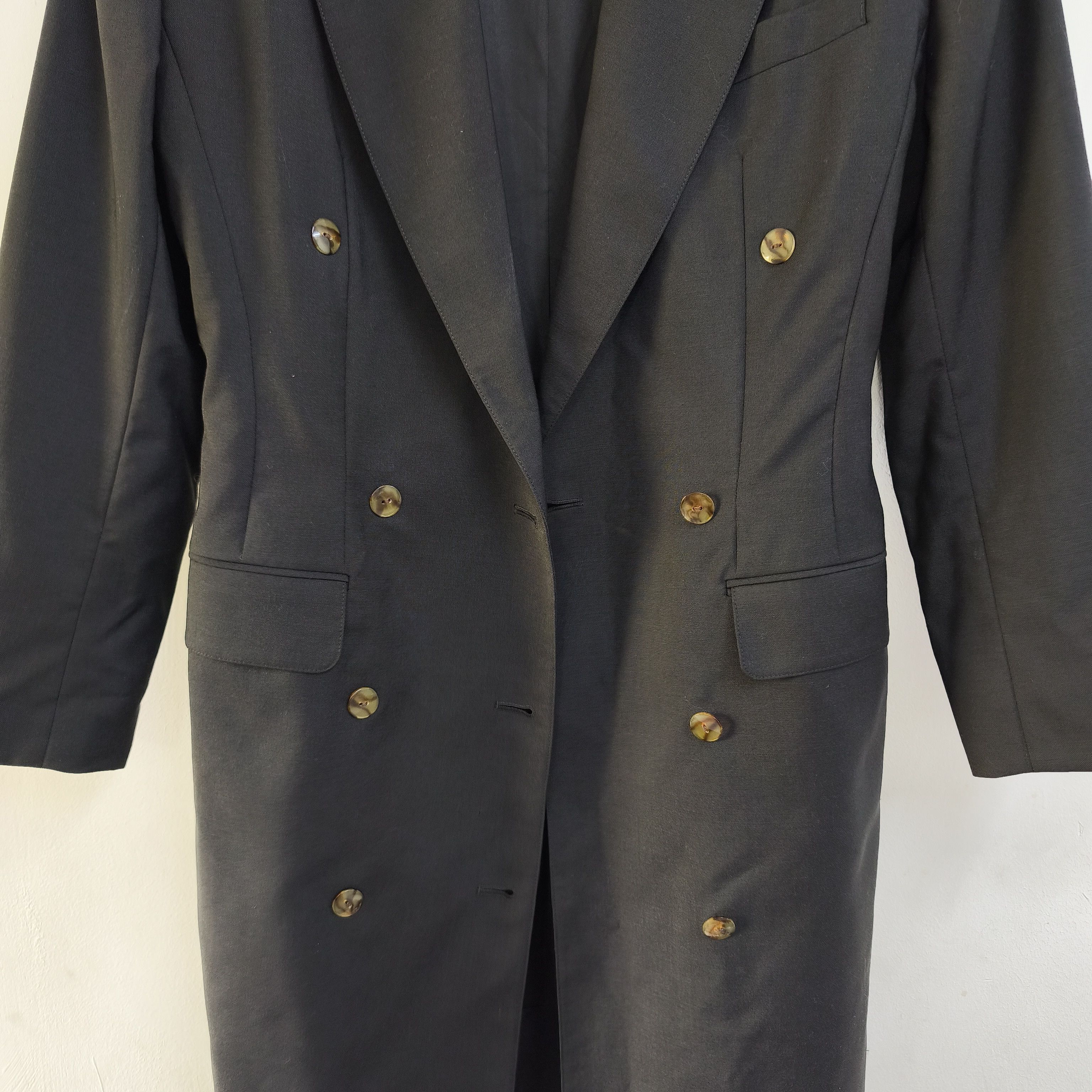 Jean Paul Gaultier 90's Vintage Jean Paul Gaultier Long Jacket Size 40R - 9 Thumbnail
