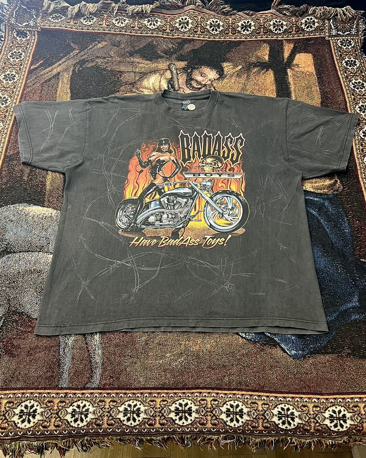 Vintage Badass Boys Vintage Tee Size US XL / EU 56 / 4 - 2 Thumbnail