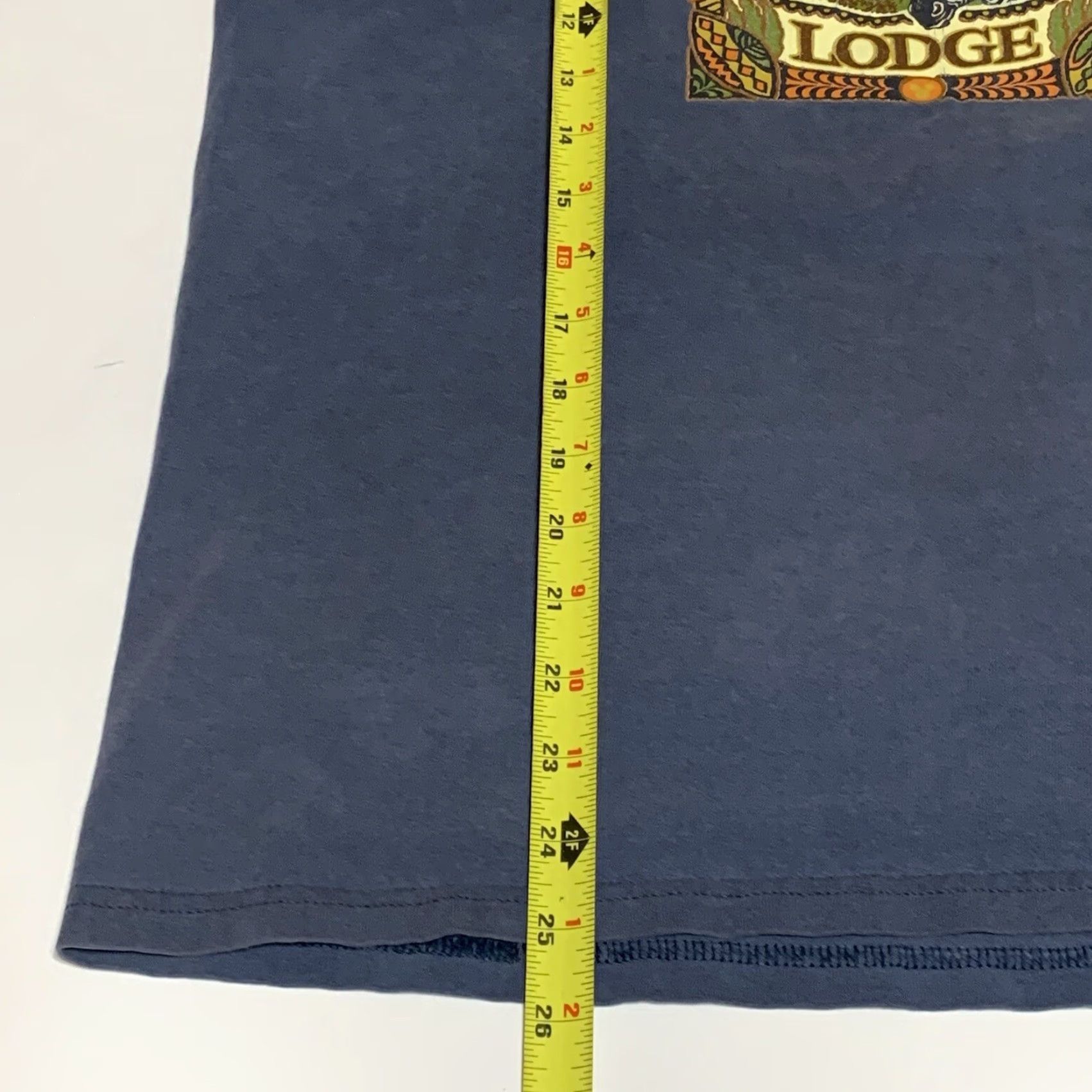 Disney Disney Disney Animal Kingdom Lodge Shirt M Blue Short Sleeve Crew Neck 100% Cotton Graphic Tee Logo Vintage No Size US M / EU 48-50 / 2 - 5 Thumbnail
