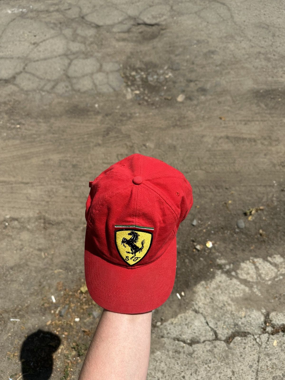 Ferrari Vintage Ferrari Cap Y2K 1999 Size ONE SIZE - 5 Thumbnail