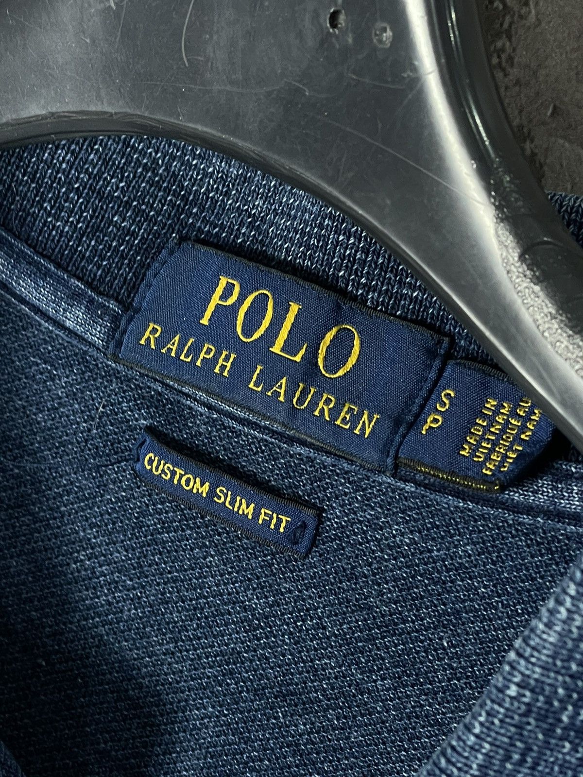 Polo Ralph Lauren × Vintage Vintage Polo Ralph Lauren Factory Faded Y2K Denim T-shirt Size US S / EU 44-46 / 1 - 8 Thumbnail