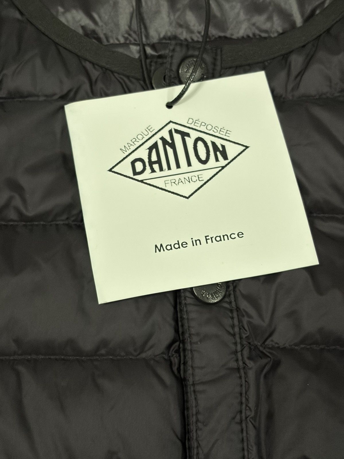 Danton DANTON Black Quilted Down Vest Sz L / 40 BNWT Size US L / EU 52-54 / 3 - 5 Thumbnail