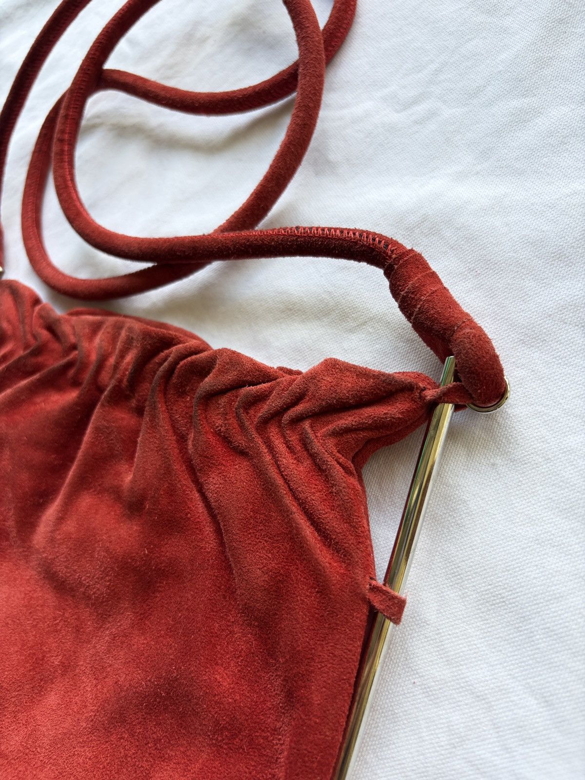 Maison Margiela Margiela suede bag Size ONE SIZE - 14 Thumbnail