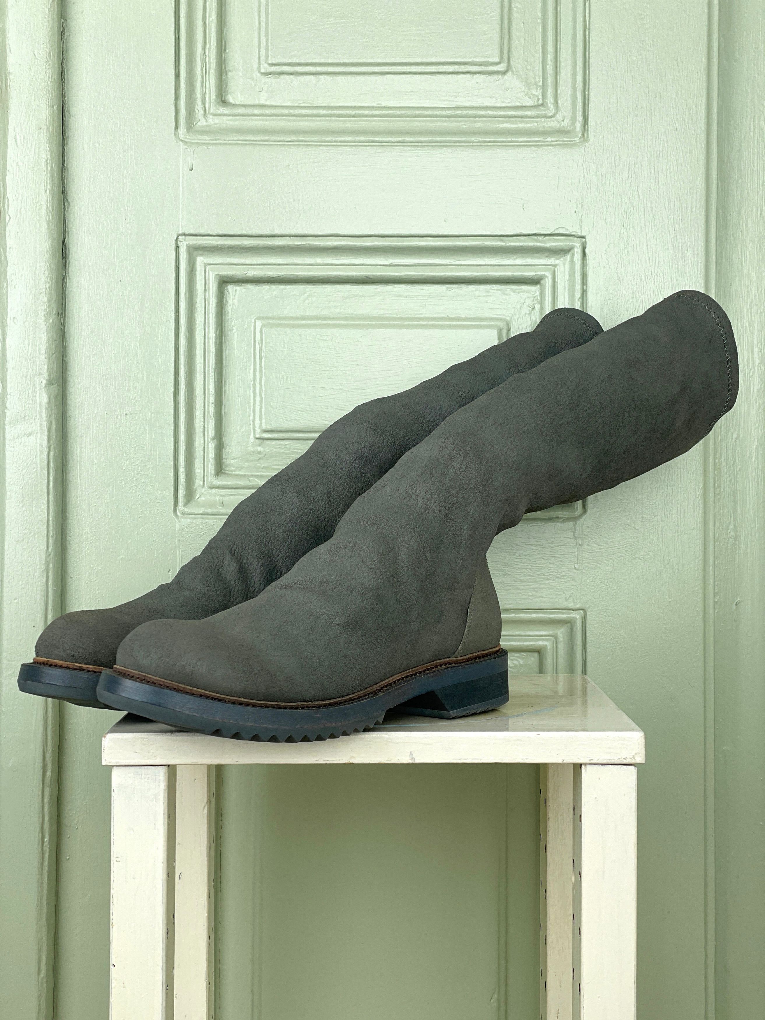 Rick Owens Army Creeper Sock Boots Size US 8 / IT 38 - 1 Thumbnail