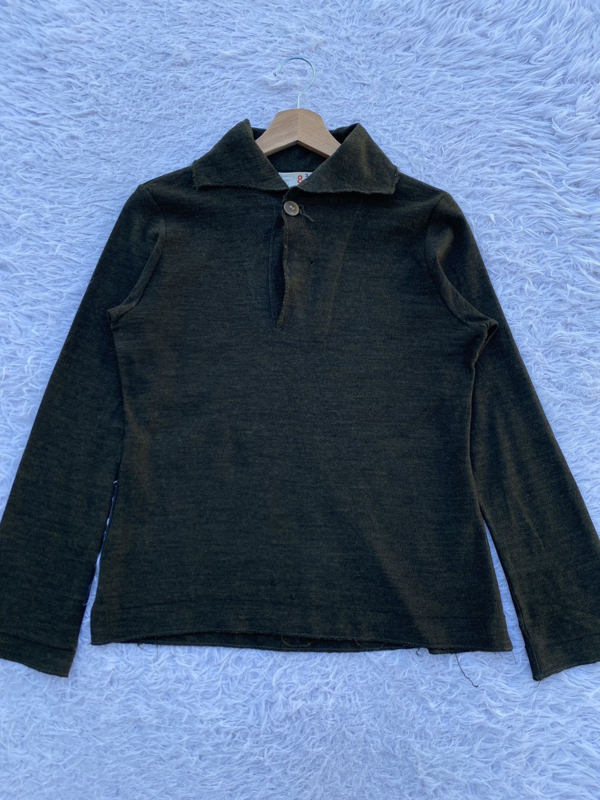 45rpm Rare Vintage 45rpm Japanese Brand Longsleeve Polo Tshirt Size S / US 4 / IT 40 - 4 Thumbnail