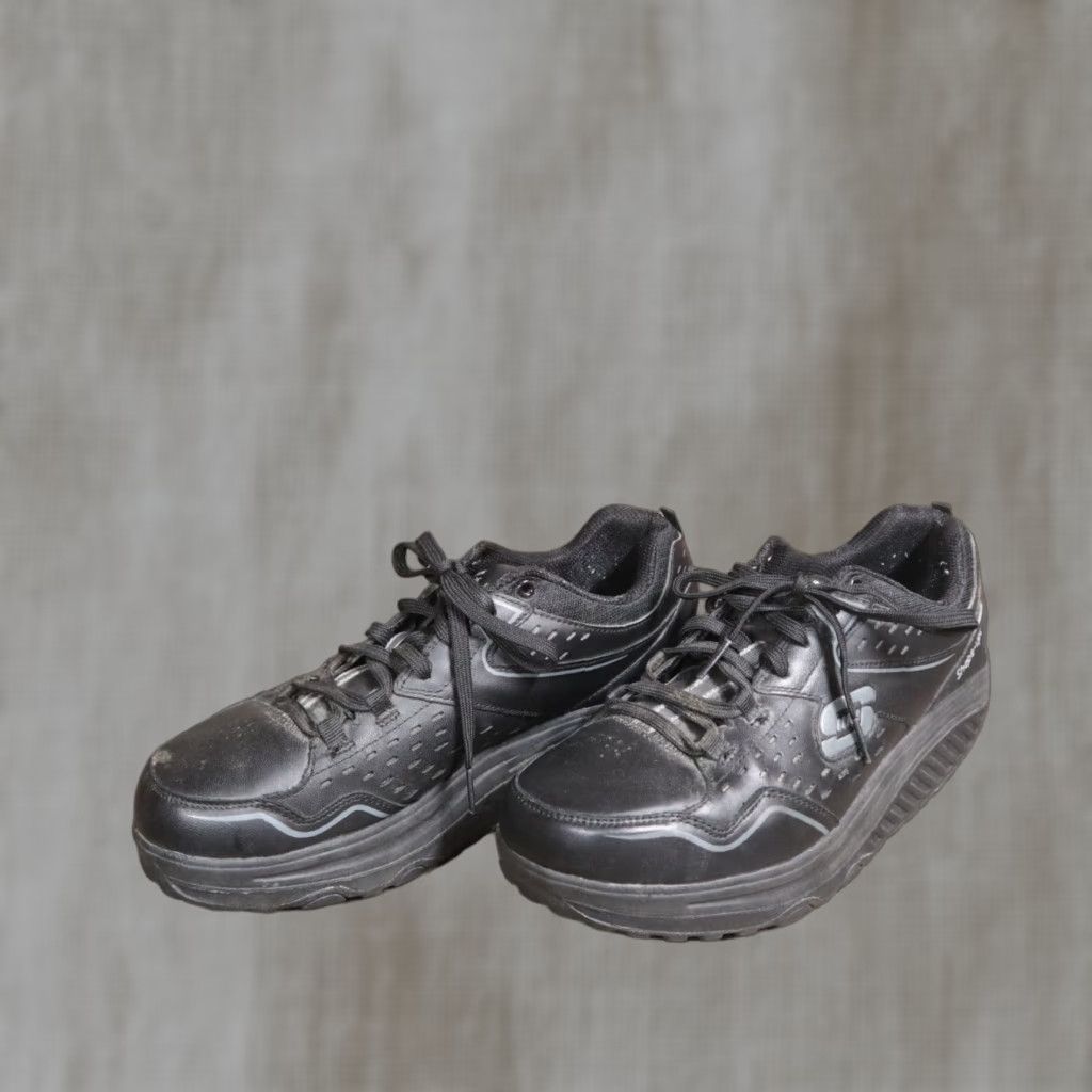 SKECHERS Skechers Shape Ups Black Memory Foam Sneakers SN 57001 Women's Size 9.5 Size US 10 / IT 40 - 1 Thumbnail