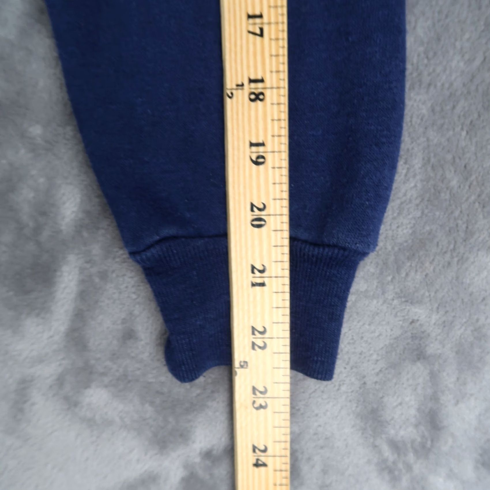 Vintage VINTAGE Hoodie Mens M Medium Blue Full Zip Up Sweatshirt USA Made Size US M / EU 48-50 / 2 - 7 Thumbnail