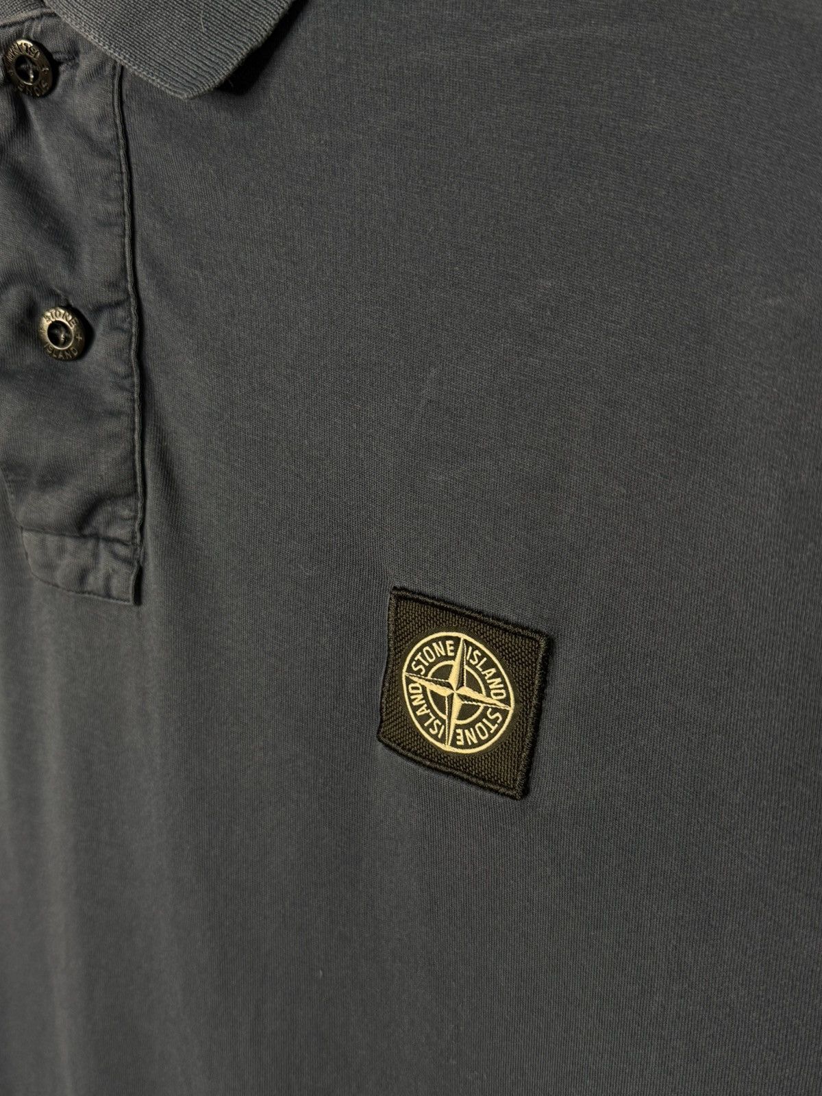 Stone Island Stone Island Navy Blue Small Logo Polo tshirt size M Size US M / EU 48-50 / 2 - 5 Thumbnail