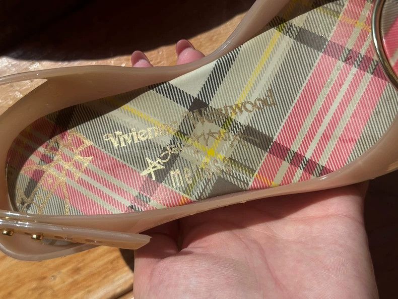Vivienne Westwood vivienne westwood Love checkered high heel sandals Size US 7.5 / IT 37.5 - 2 Thumbnail