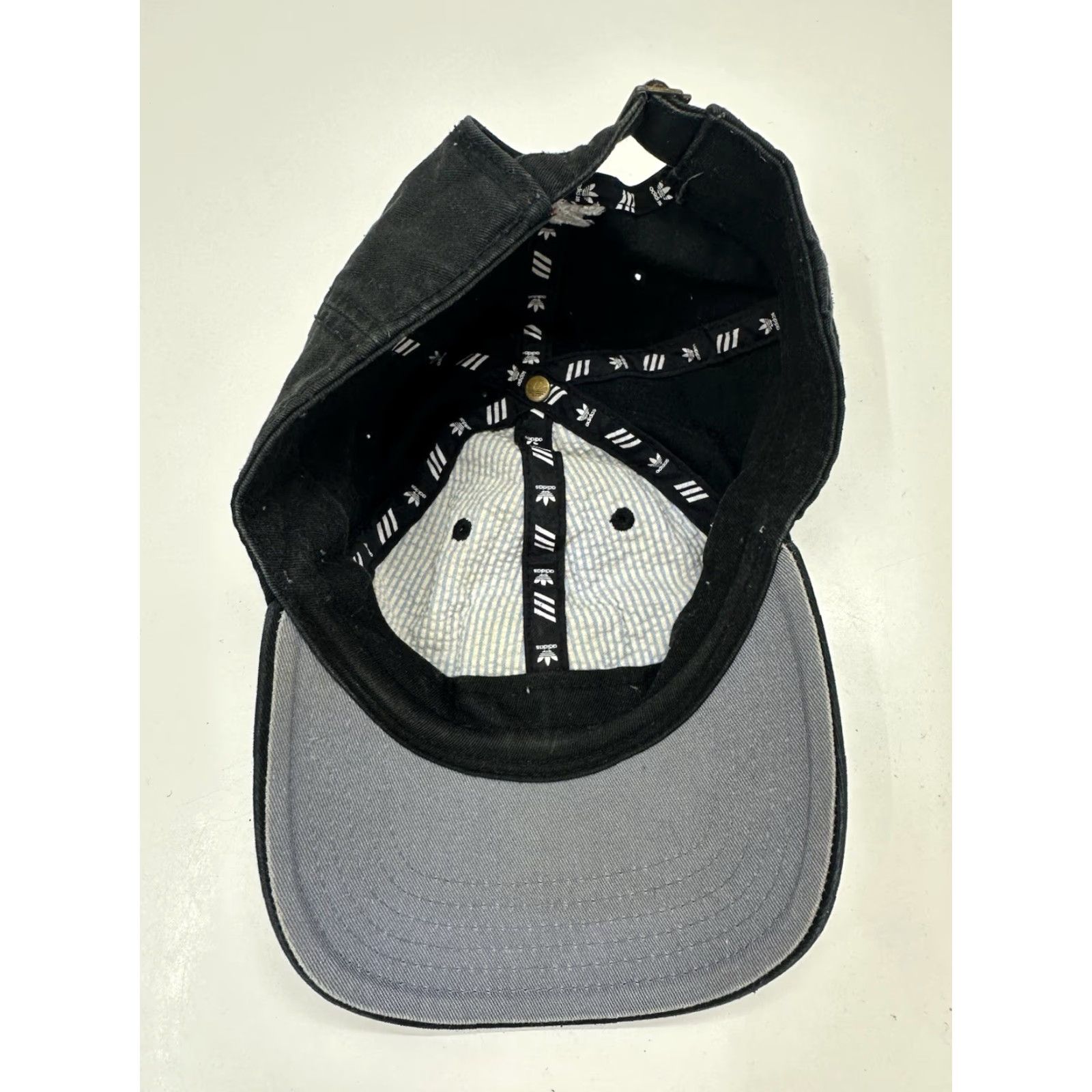 Adidas Adidas Baseball Hat Black Logo Embroidered Adjustable Cap - Men - One Size - Black - Baseball Cap Size ONE SIZE - 3 Thumbnail